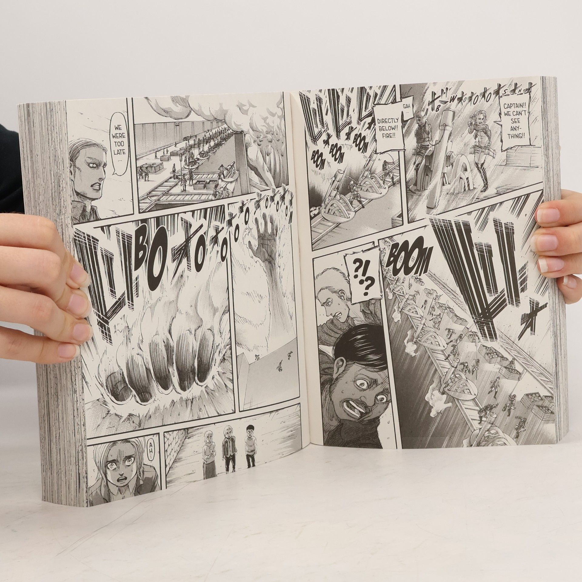 Hajime Isayama Attack on Titan Omnibus 6 (Vol. 16-18)