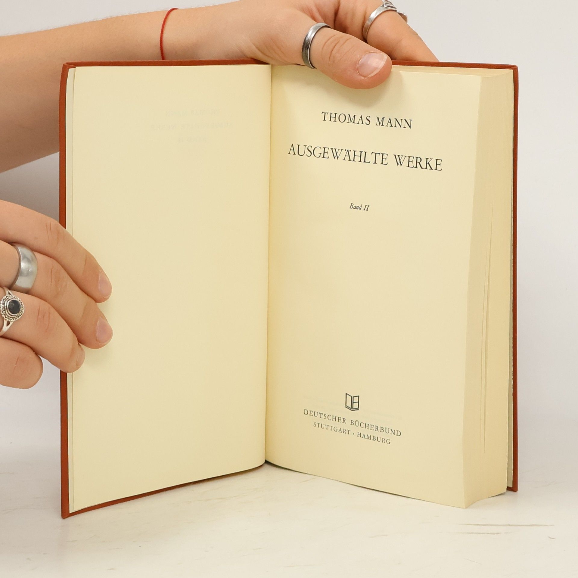 Thomas Mann Ausgewählte Werke II