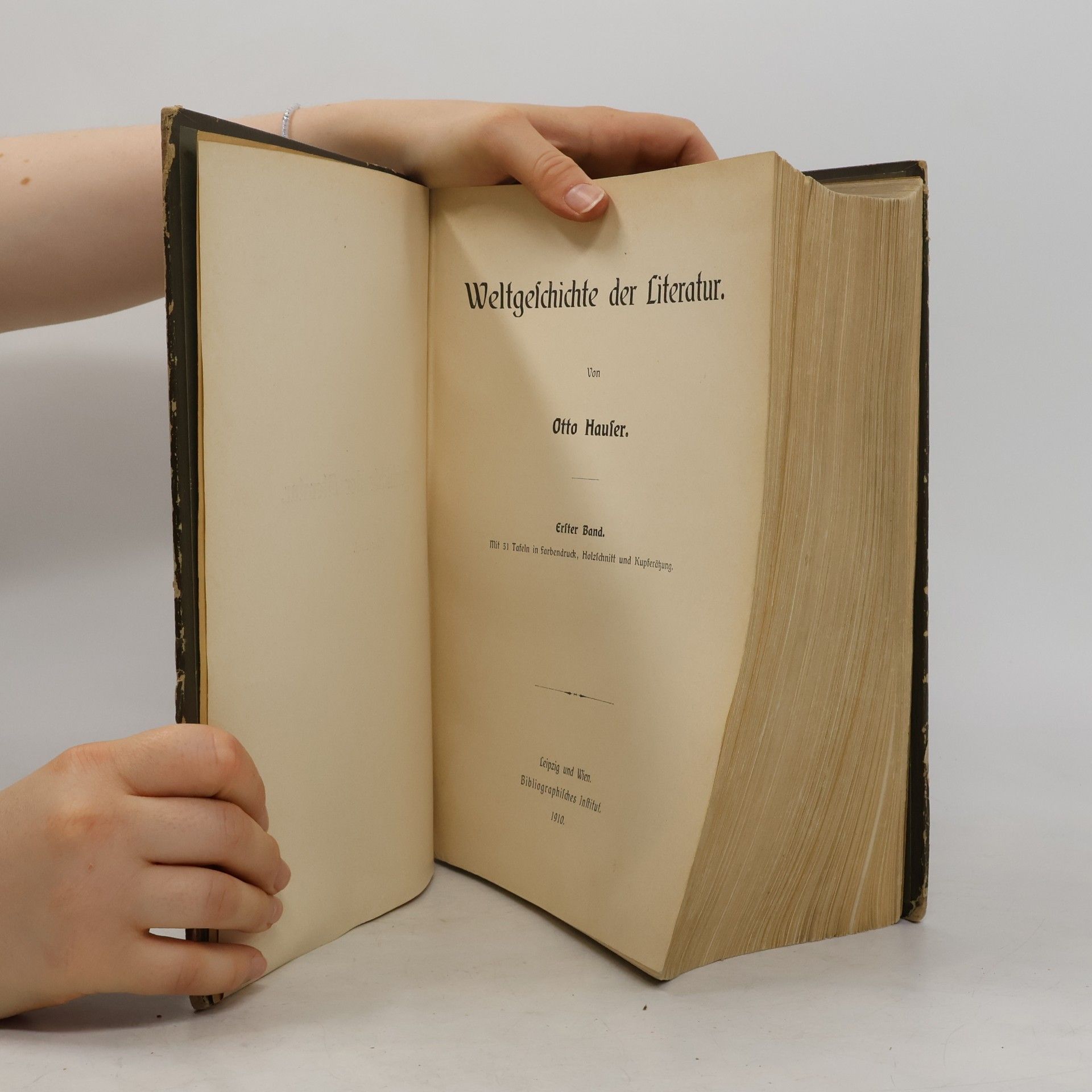 Otto Häußer Weltgeschichte der Literatur