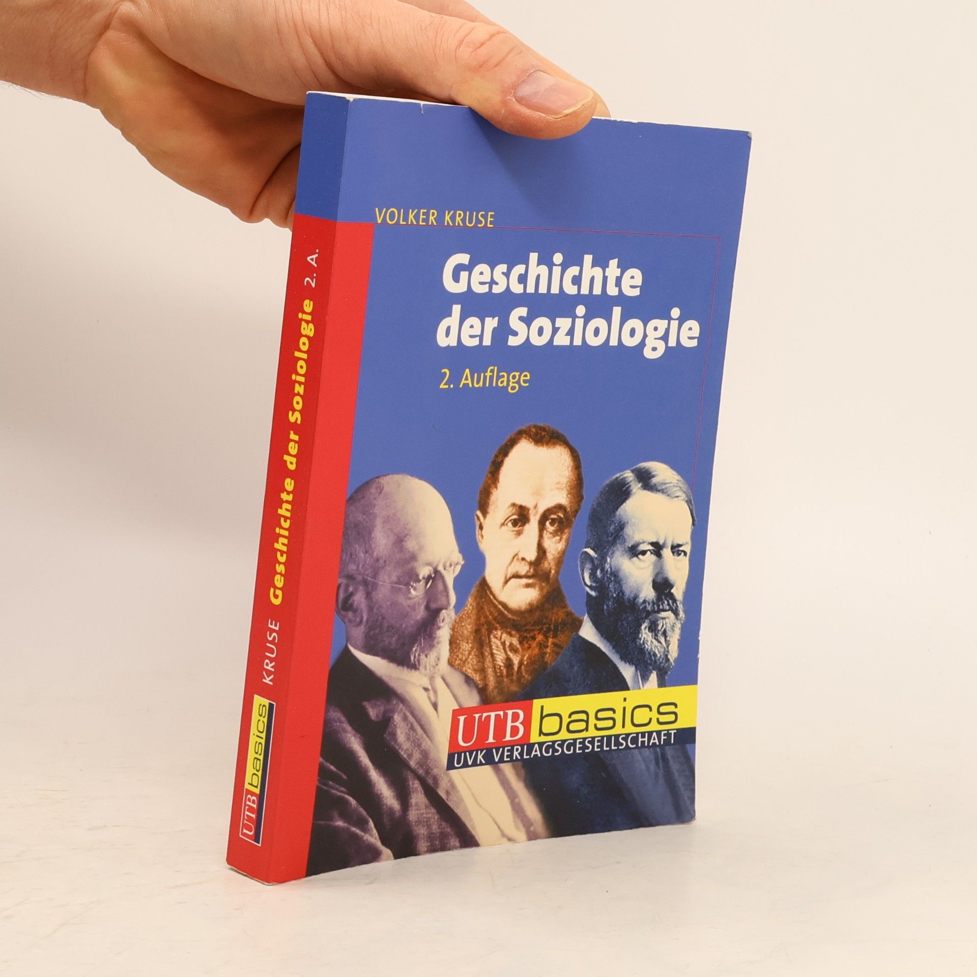 Volker Kruse Geschichte der Soziologie