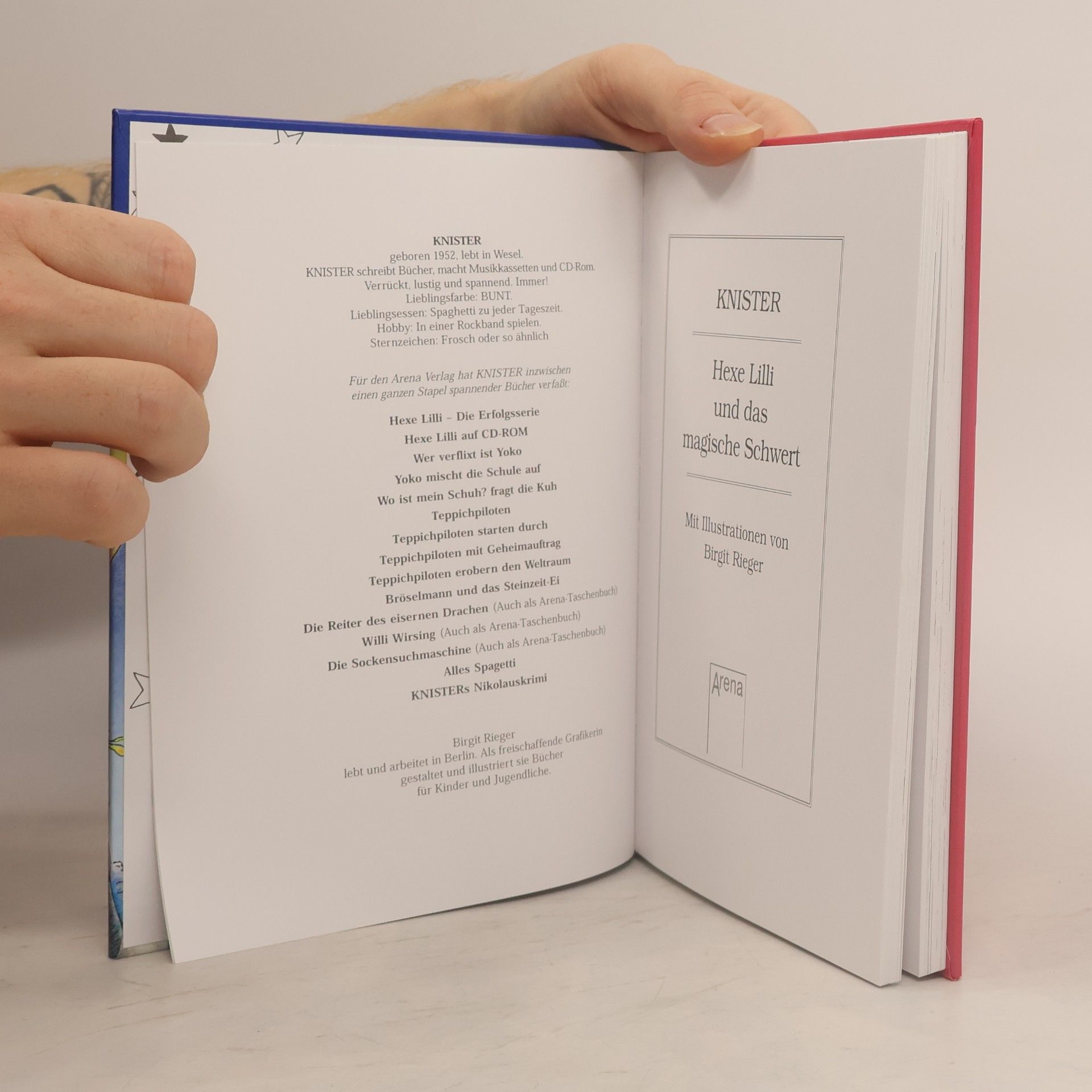 Knister Hexe Lilli und das magische Schwert