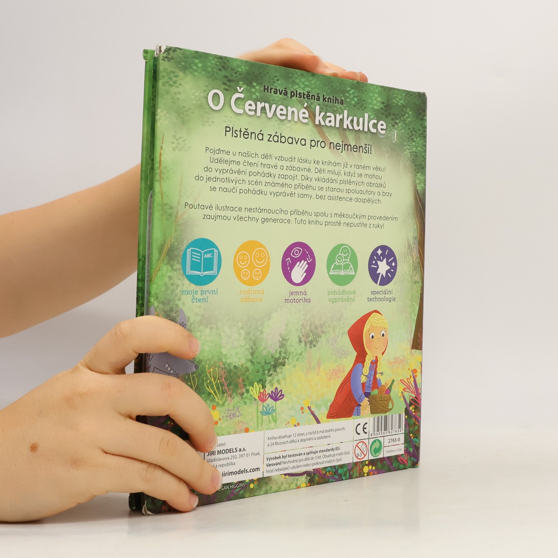 Autorenkollektiv Hravá plstěná kniha. O Červené karkulce