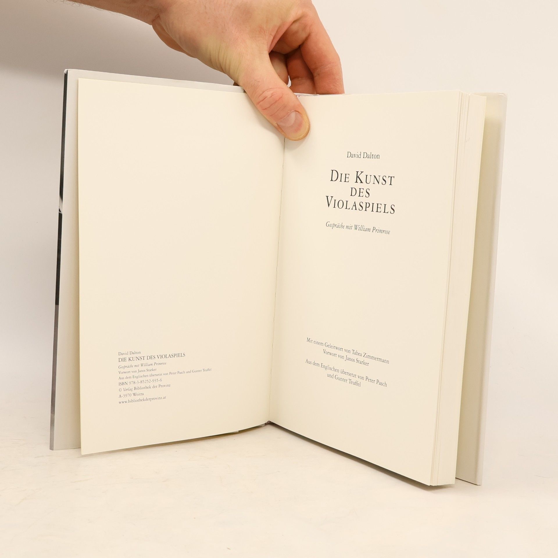David Dalton Die Kunst des Violaspiels