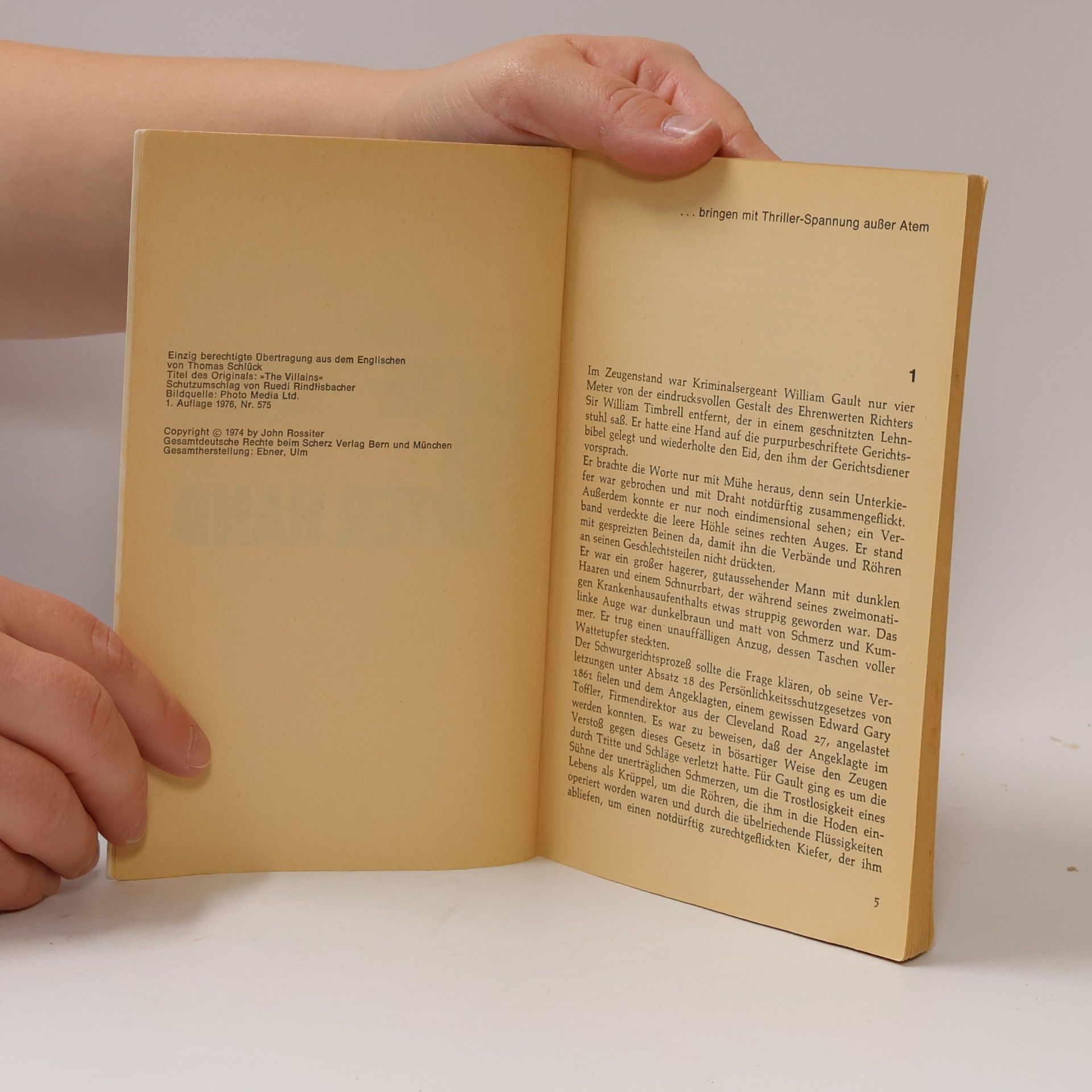 John R. Rossiter Rache aus Zarter Hand