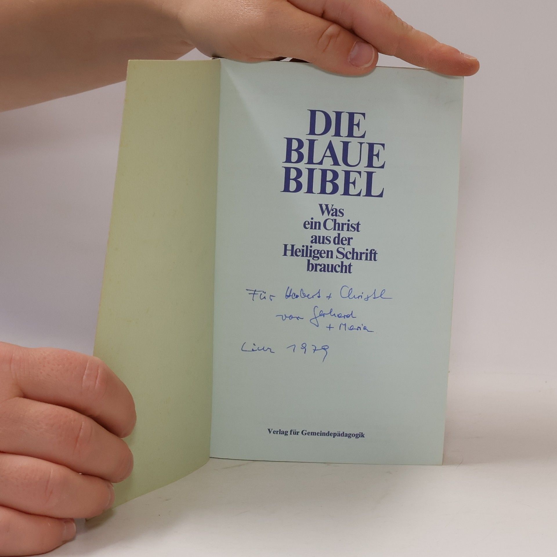 Kolektiv autorů Die blaue Bibel
