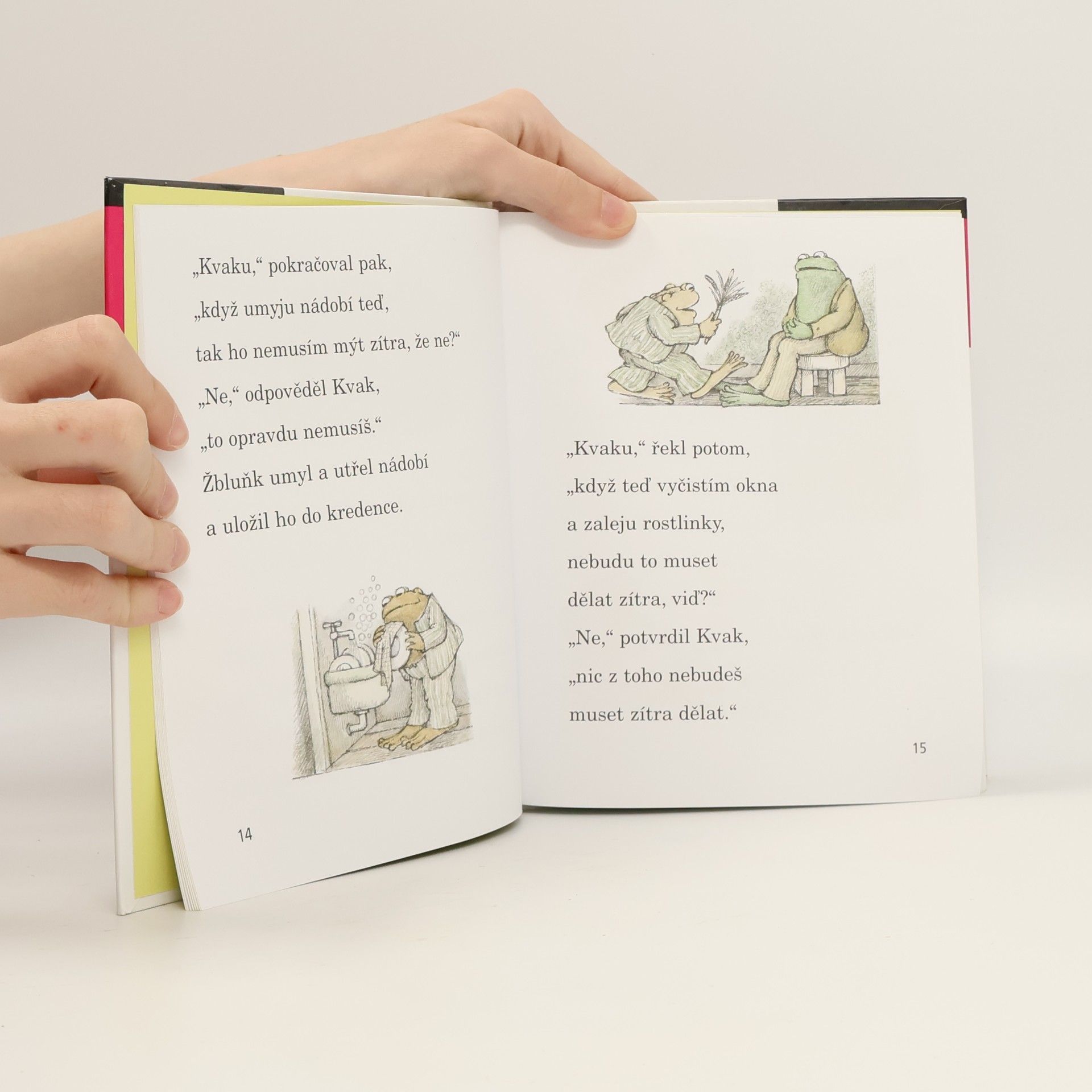 Arnold Lobel Kvak a Žbluňk se bojí rádi