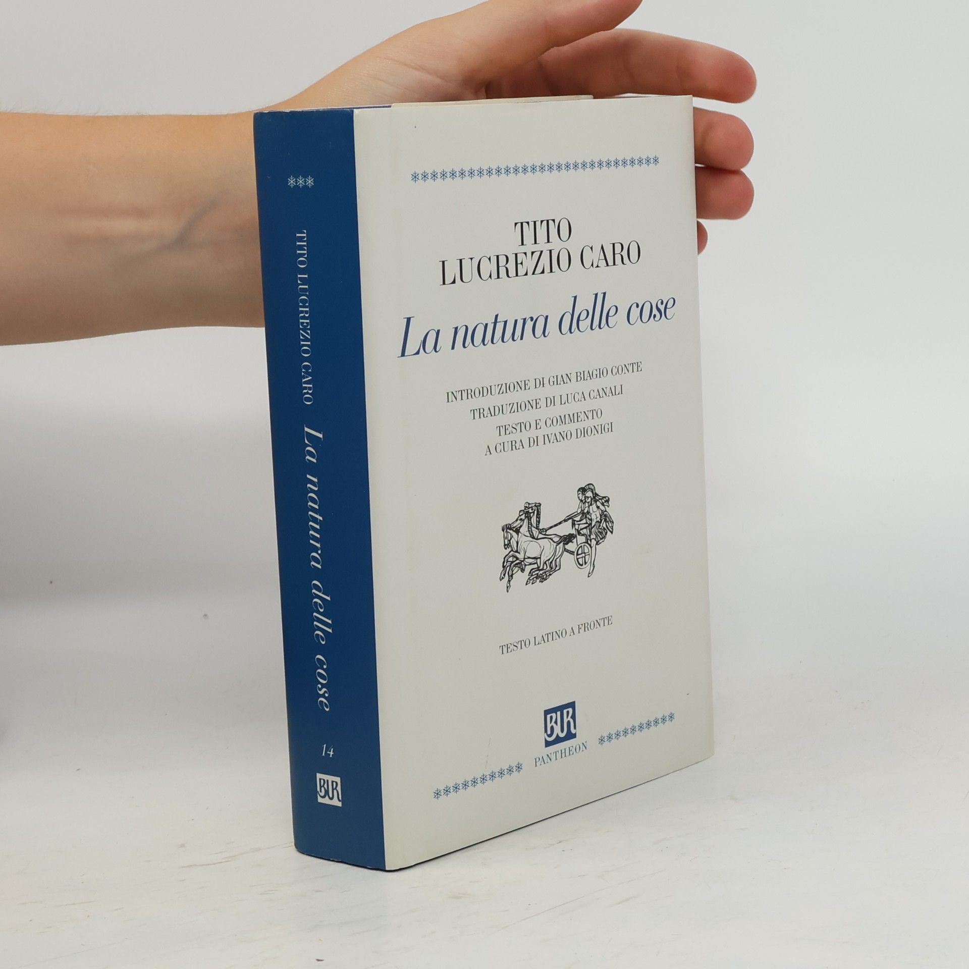 Pantheon - 14: La natura delle cose. Testo latino a fronte
