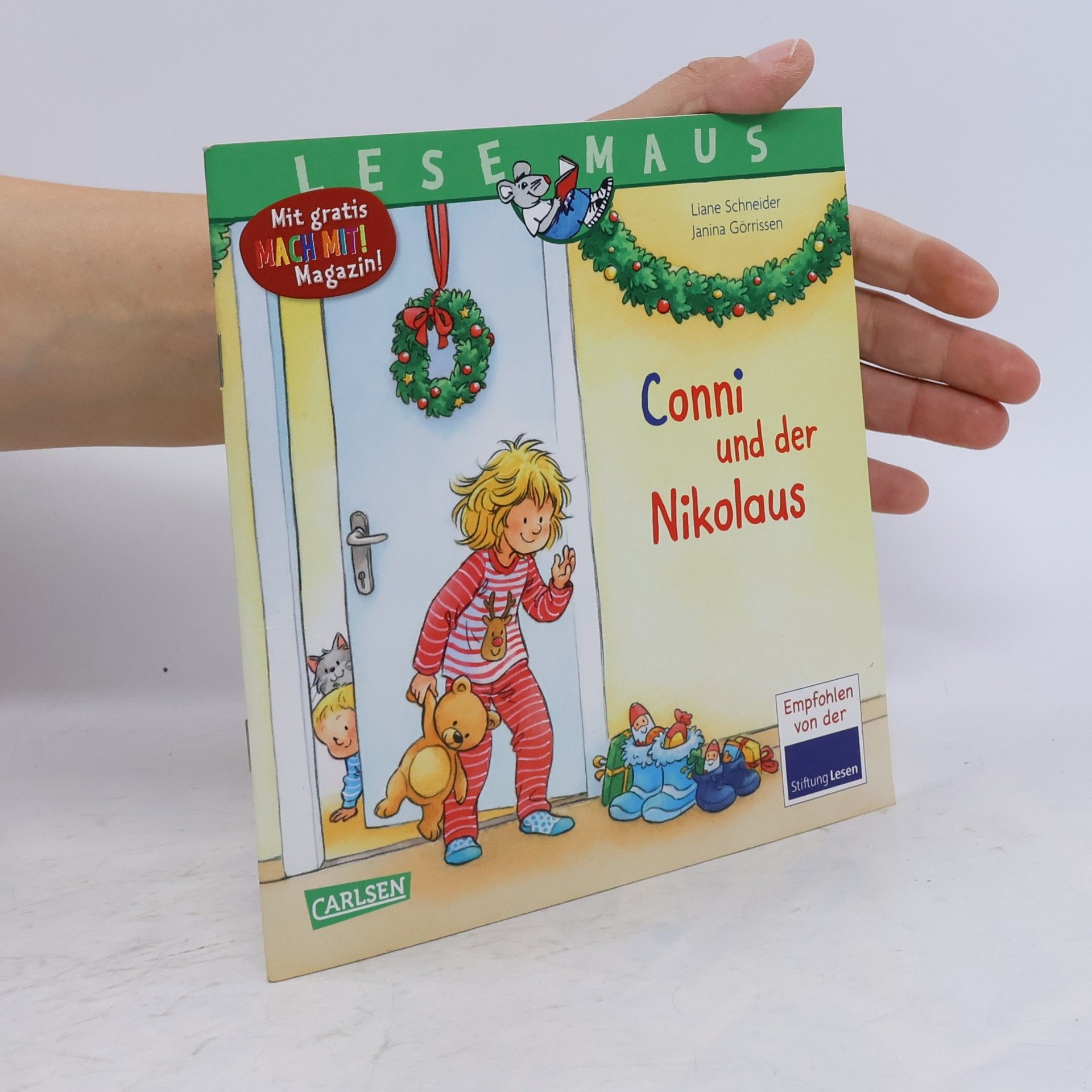 Liane Schneider LESEMAUS 192: Conni und der Nikolaus