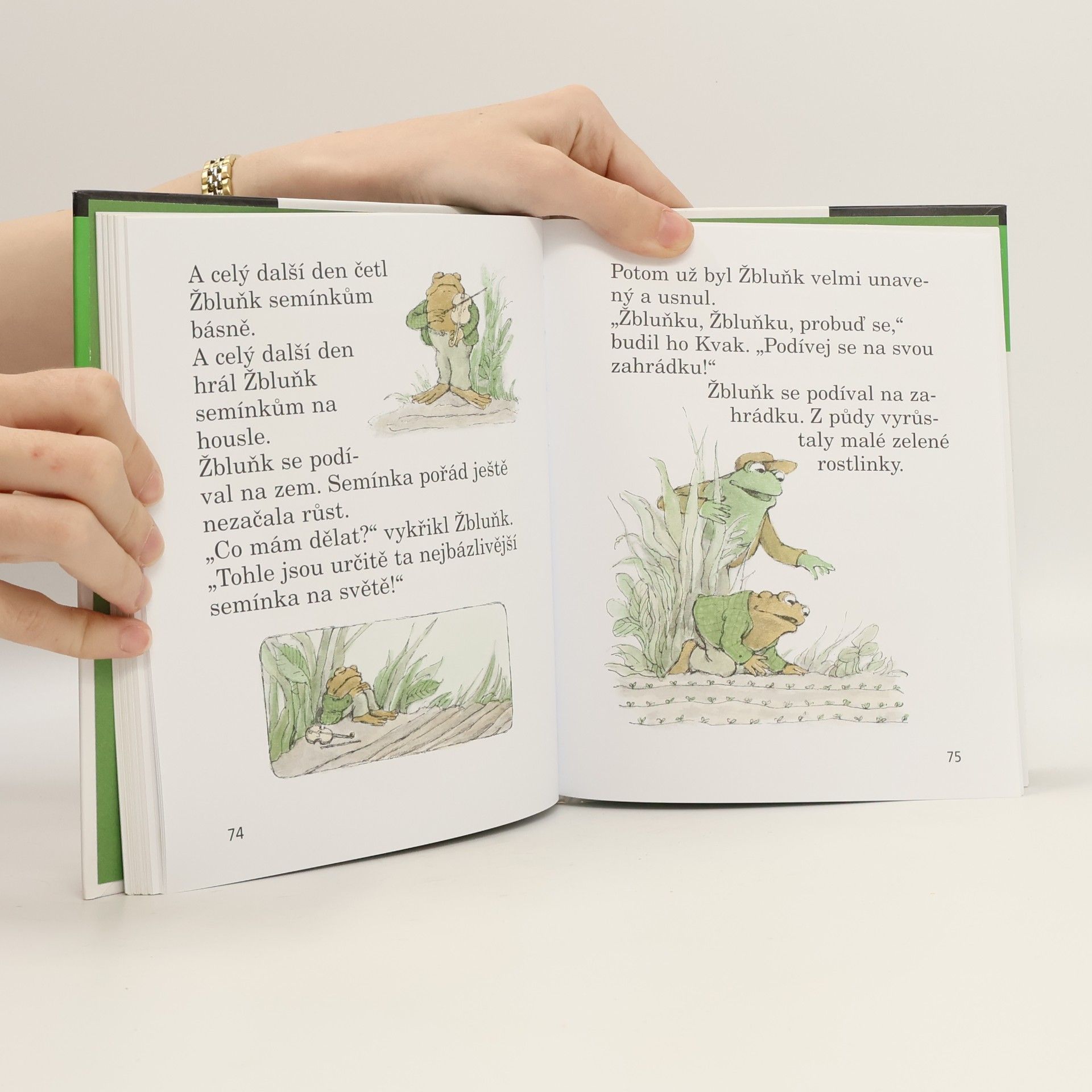 Arnold Lobel Kvak a Žbluňk jsou kamarádi