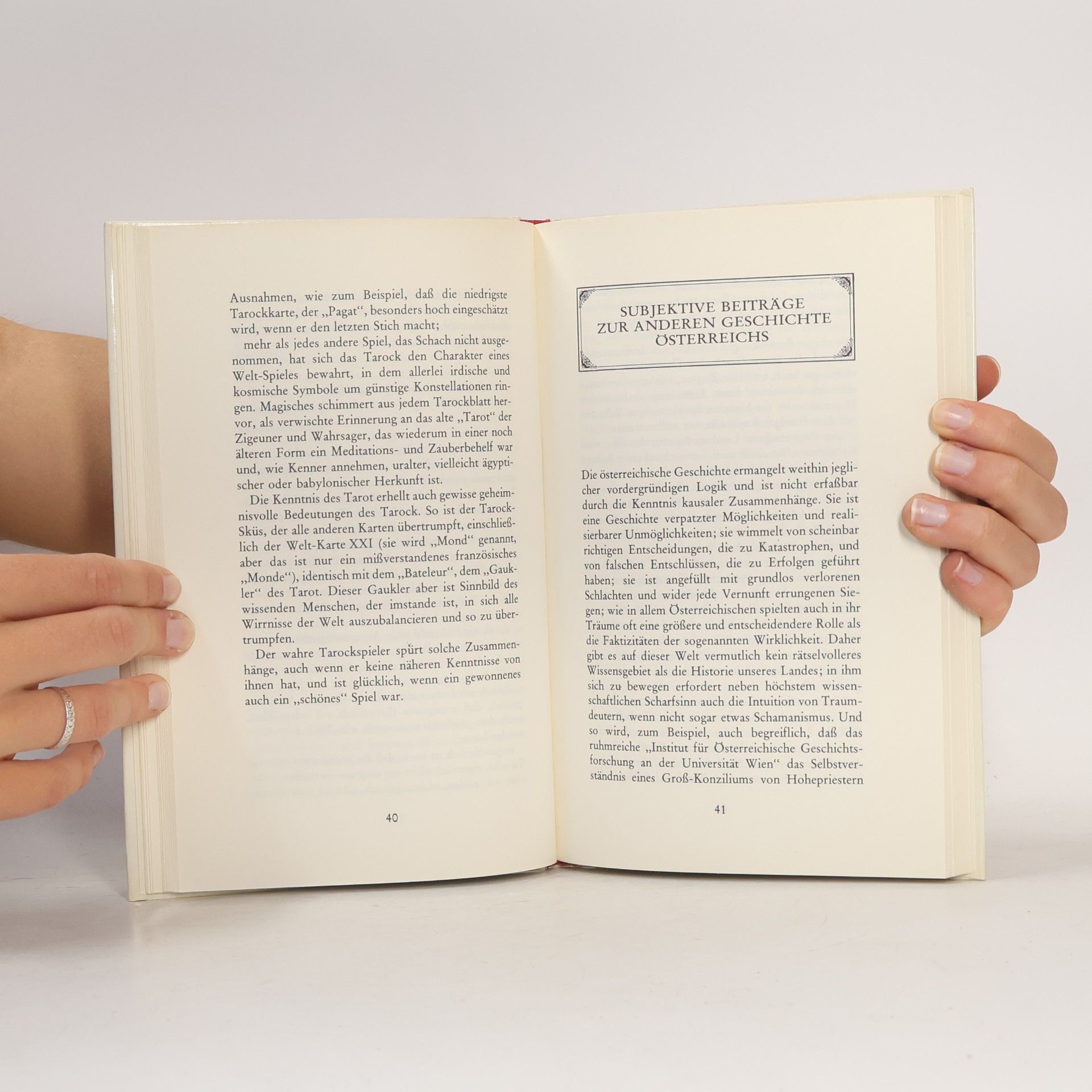 Jörg Mauthe Nachdenkbuch für Österreicher