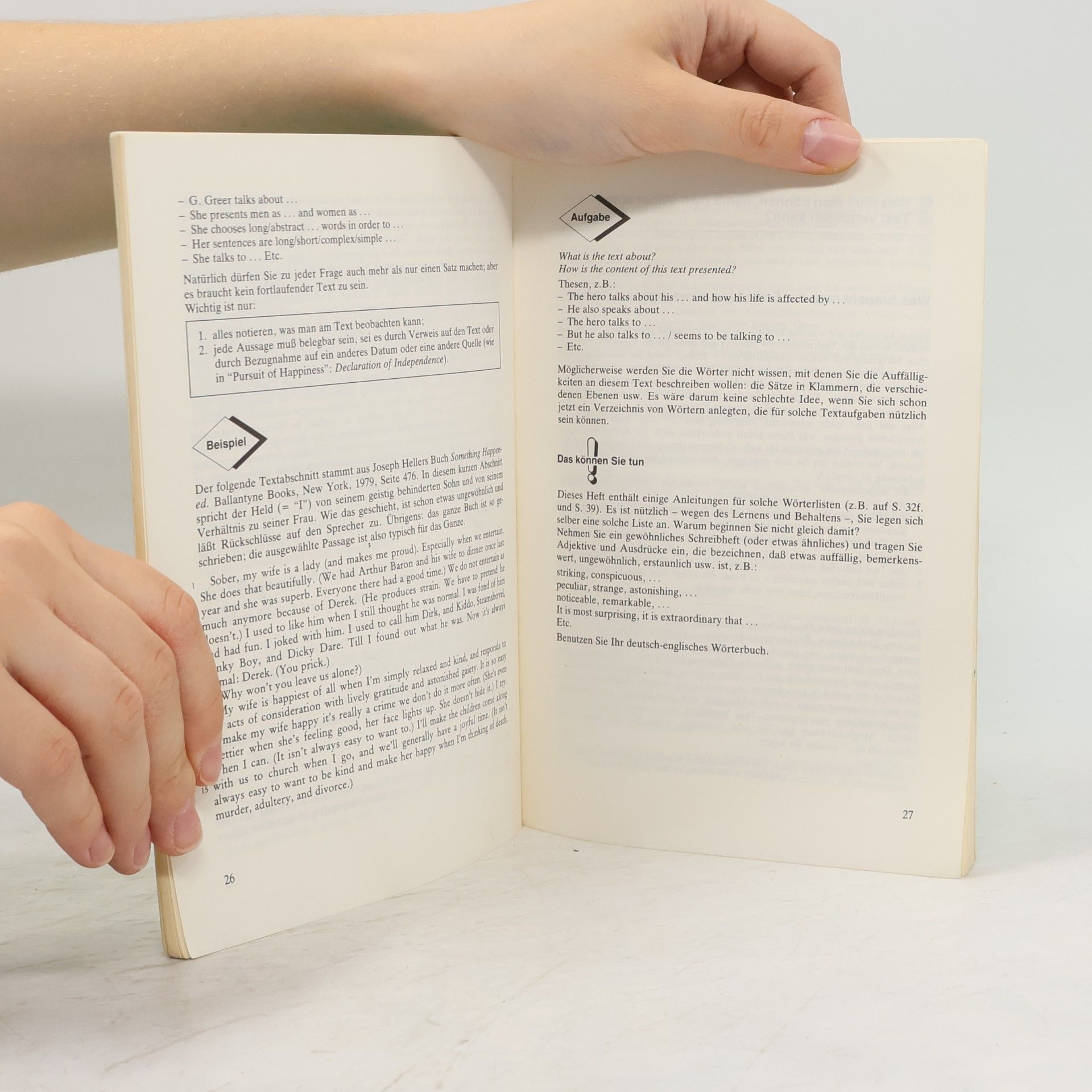 Ulrich Bliesener Textarbeit Englisch - leicht gemacht
