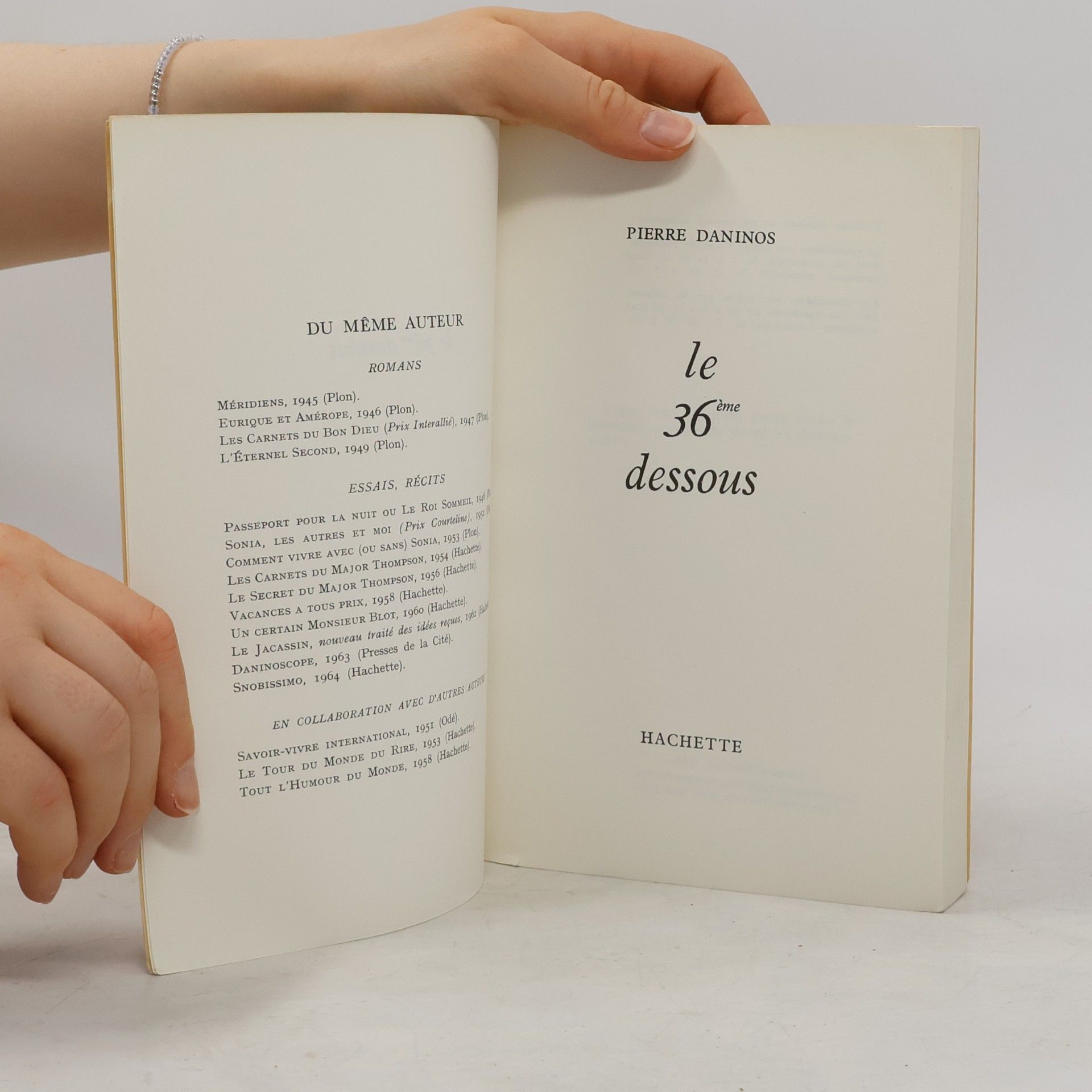 Pierre Daninos Le 36ème dessous