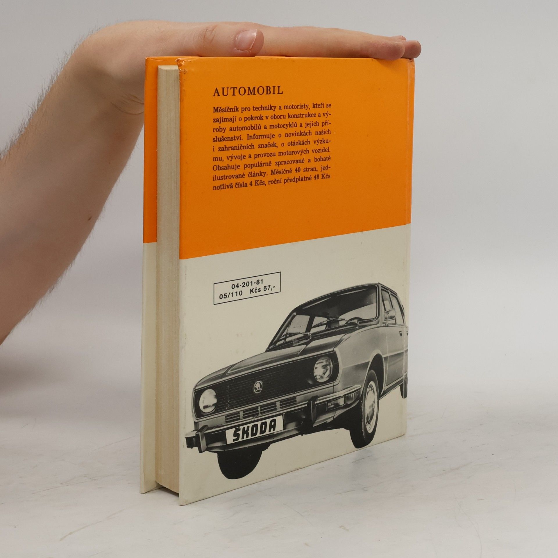 Jaroslav Andrt Údržba a opravy automobilů Škoda 105 S, 105 L, 105 GL, 120, 120 L, 120 LS, 120 GLS