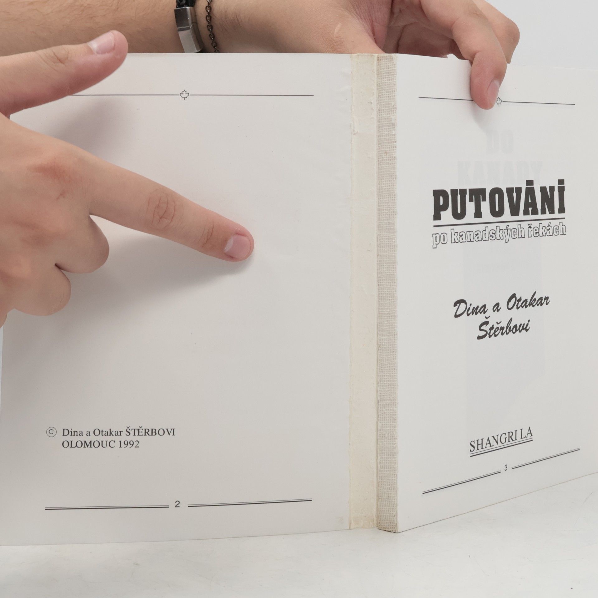 Dina Štěrbová Putování po kanadských řekách