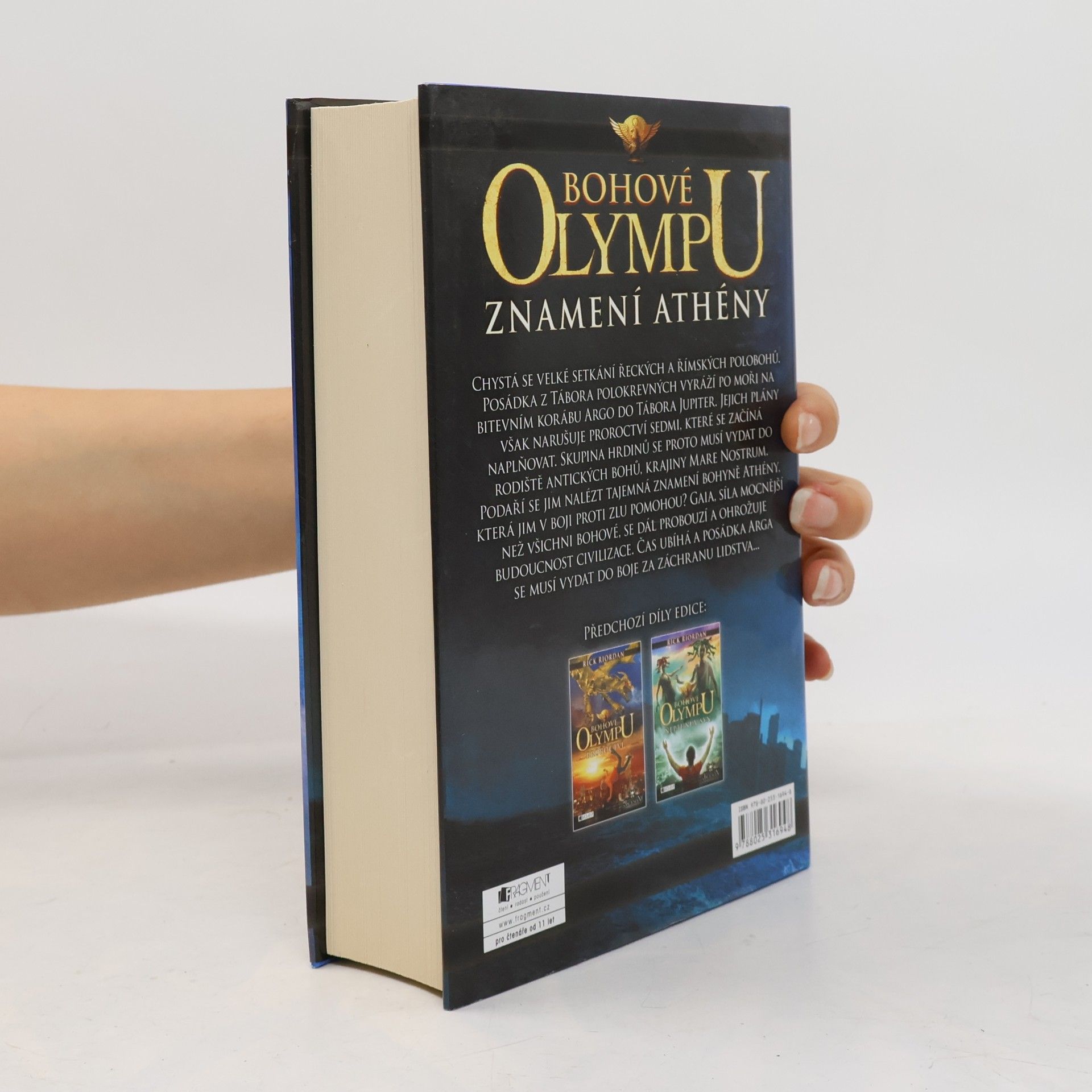 Rick Riordan Bohové Olympu. Znamení Athény