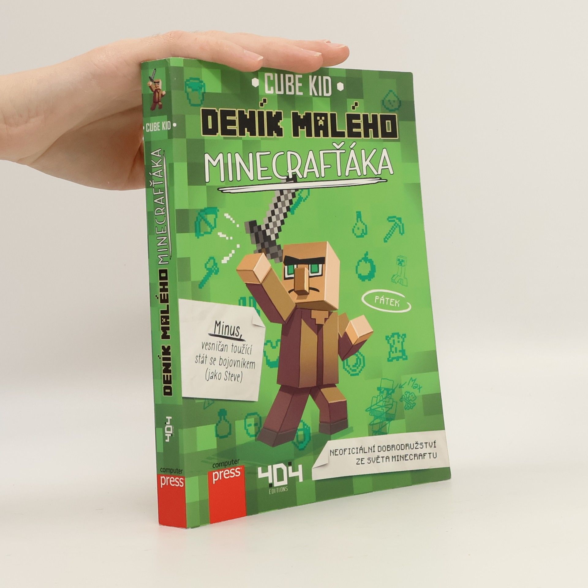 Cube Kid Deník malého Minecrafťáka