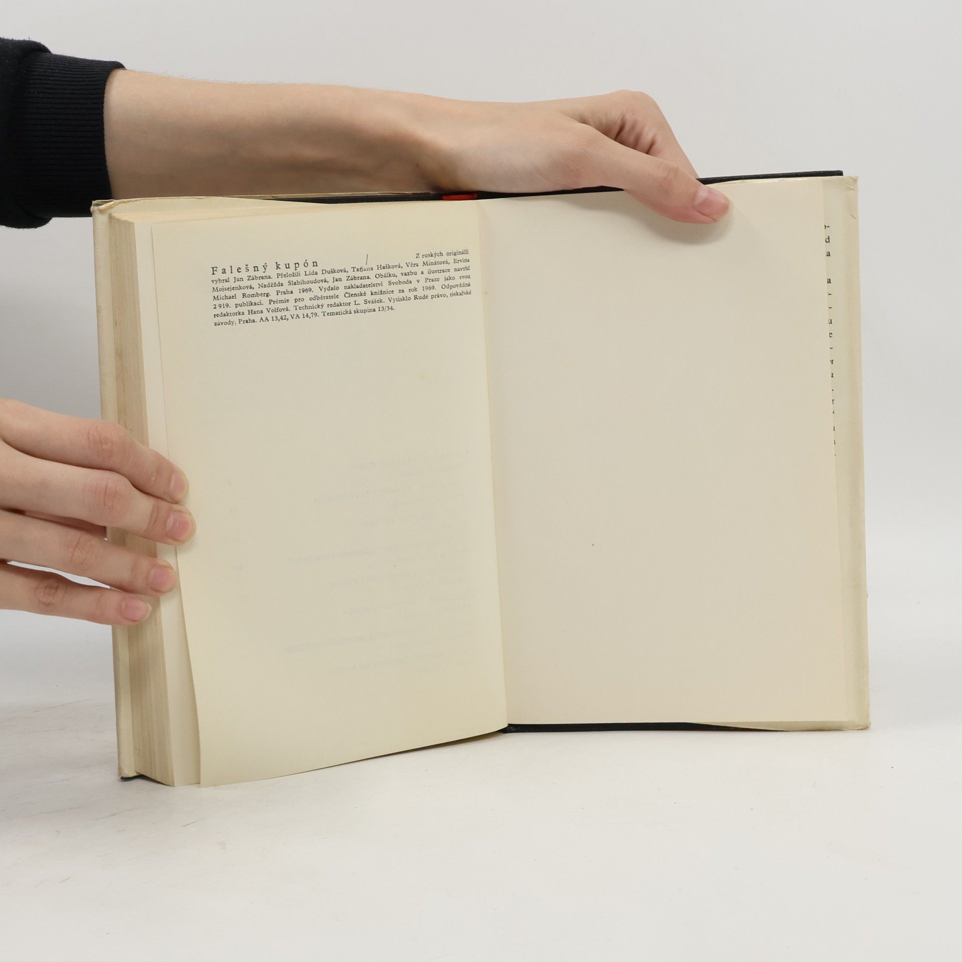 Lew Nikolajewitsch Tolstoi Falešný kupón
