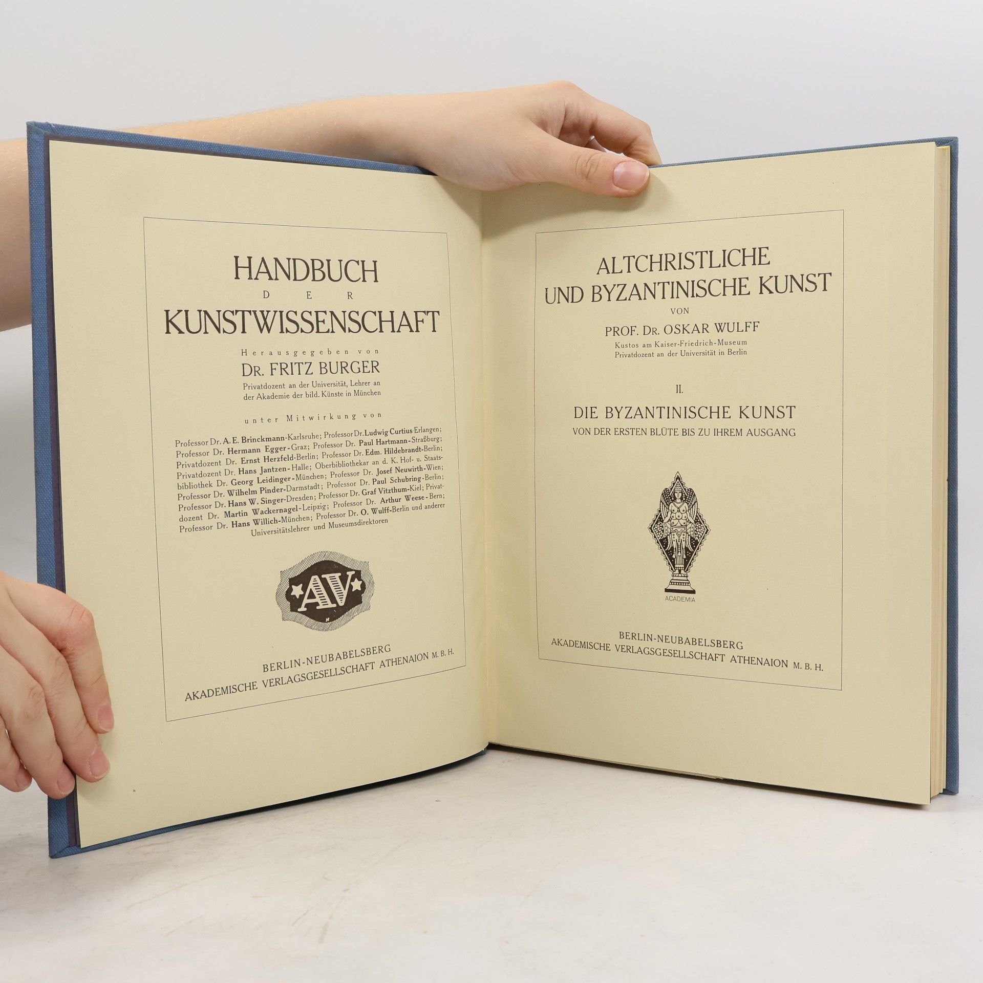 Paul Zucker Handbuch der Kunstwissenschaft. Die Baukunst der Renaissance in Italien