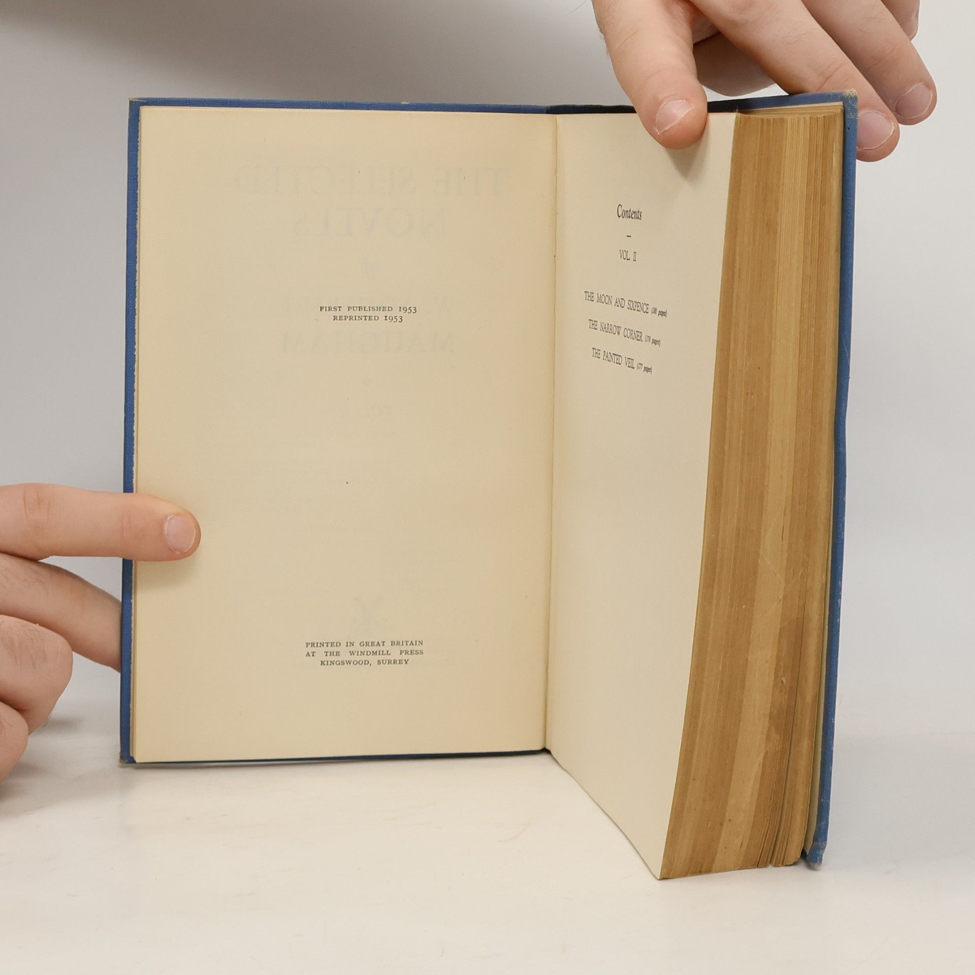 William Somerset Maugham The Selected Novels II