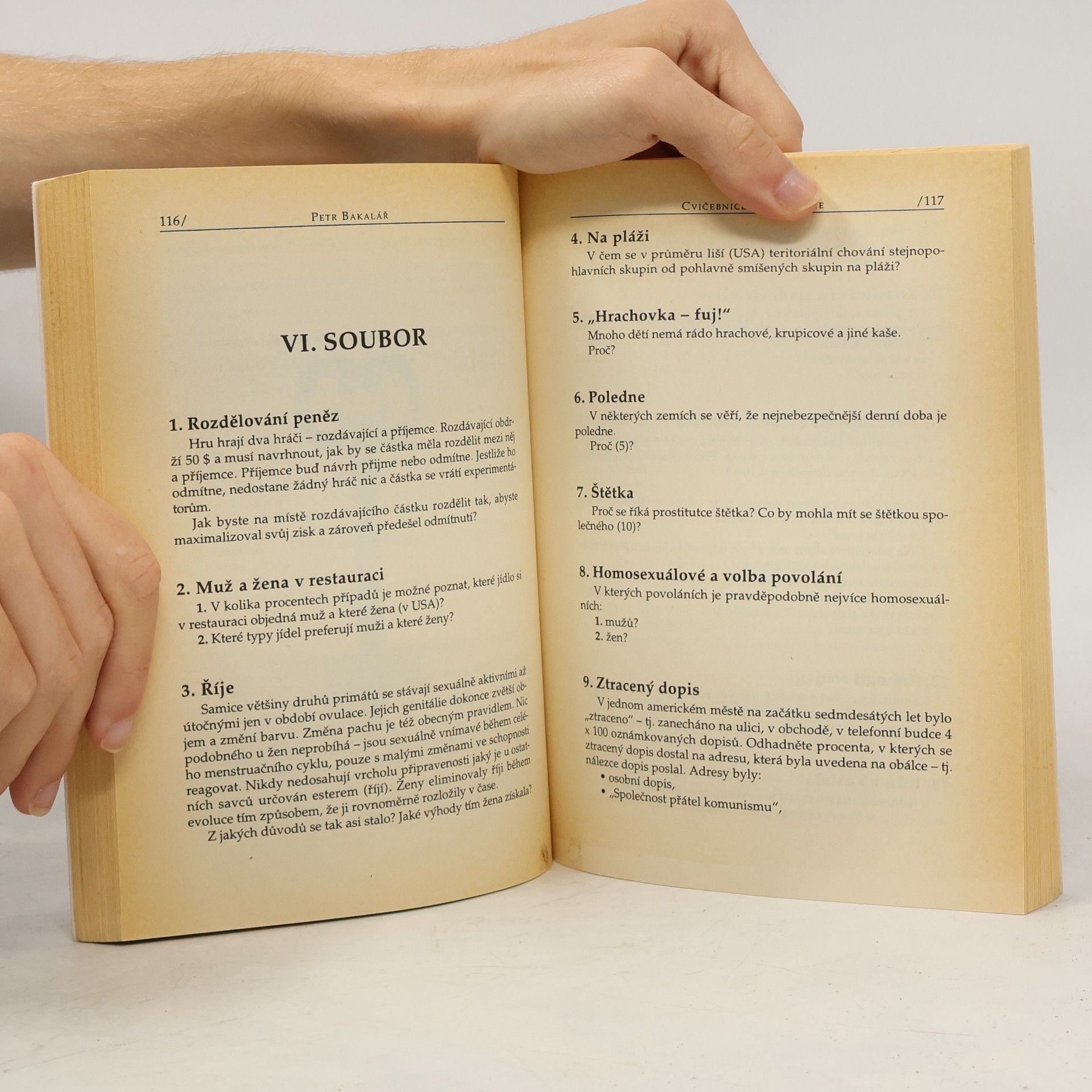 Petr Bakalář Cvičebnice psychologie