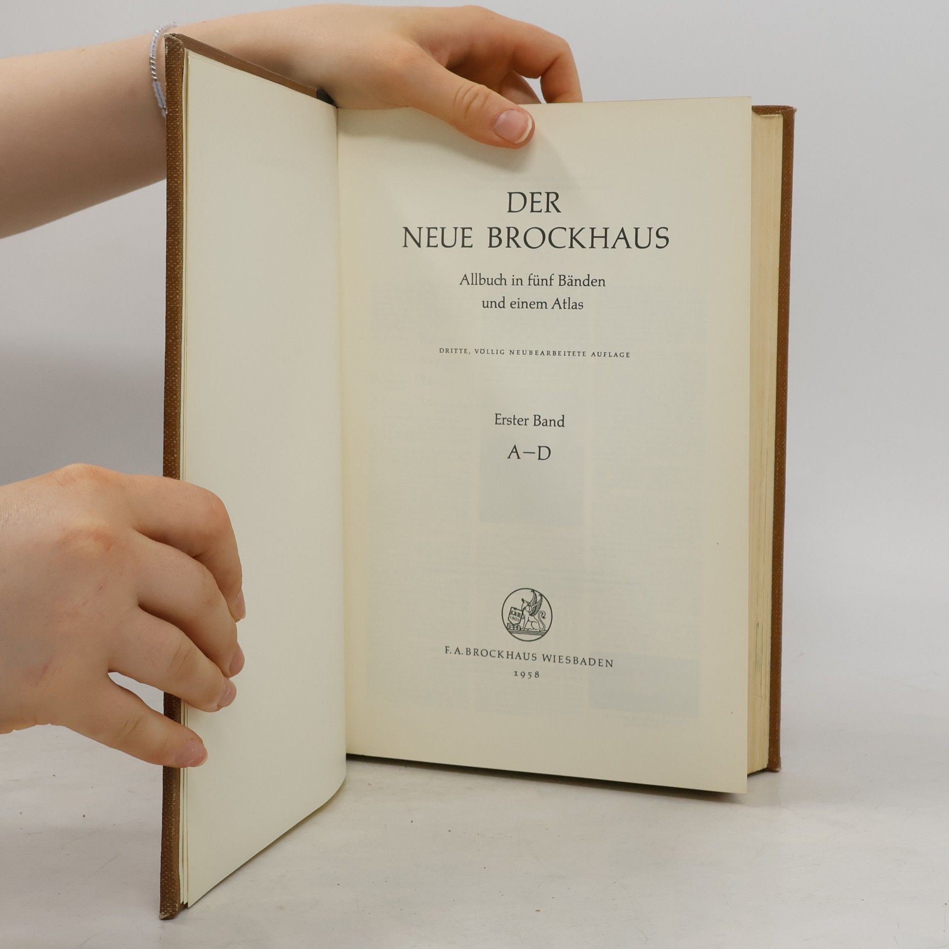 Kolektiv autorů Der Neue Brockhaus 1. A-E