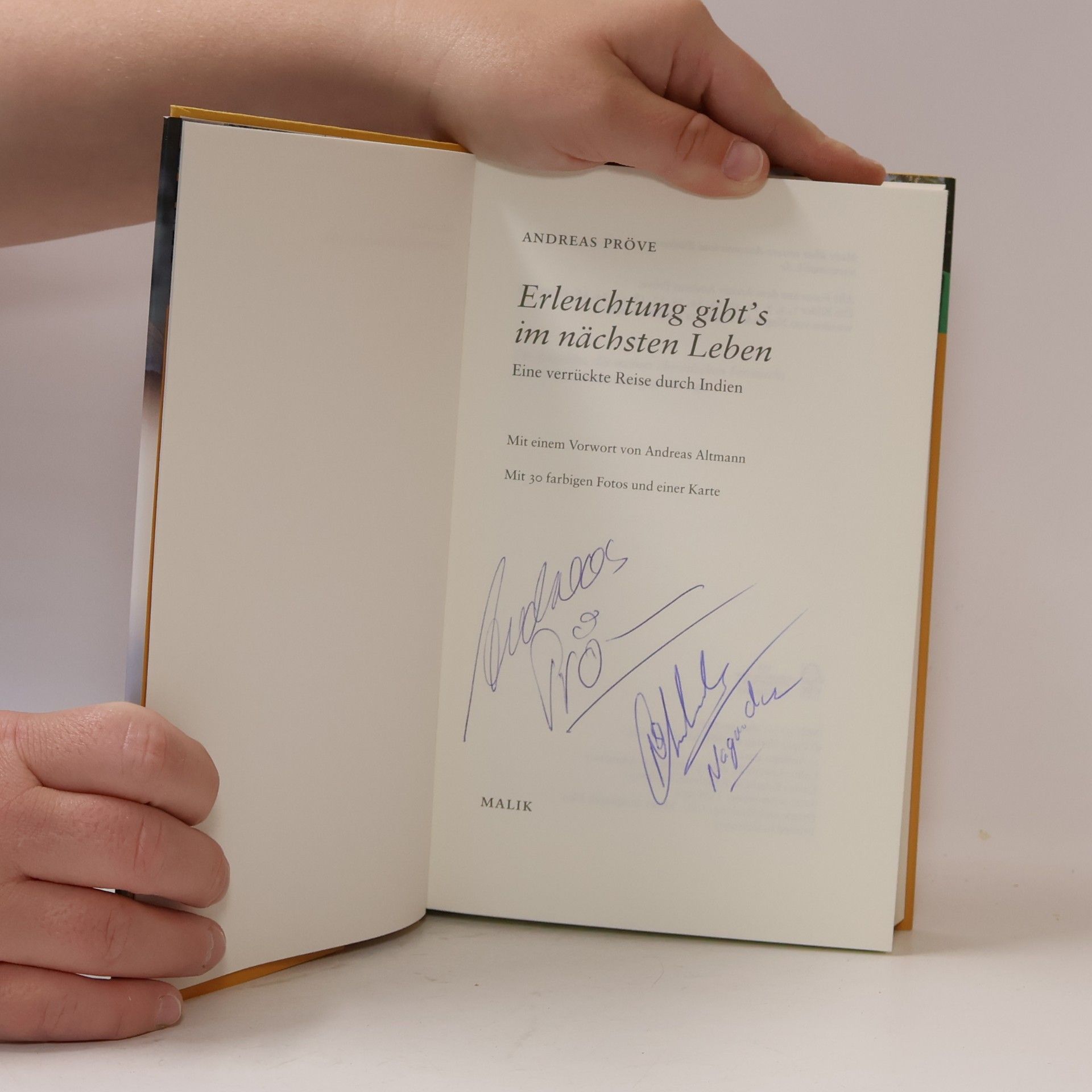 Andreas Pröve Erleuchtung gibt's im nächsten Leben