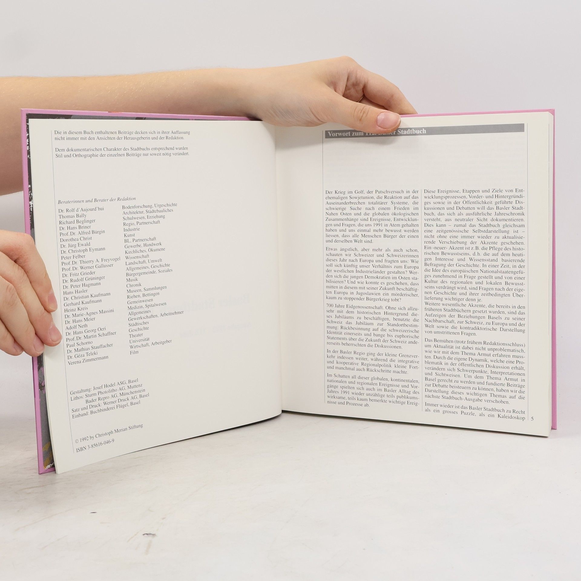Kolektiv autorů Basler Stadtbuch