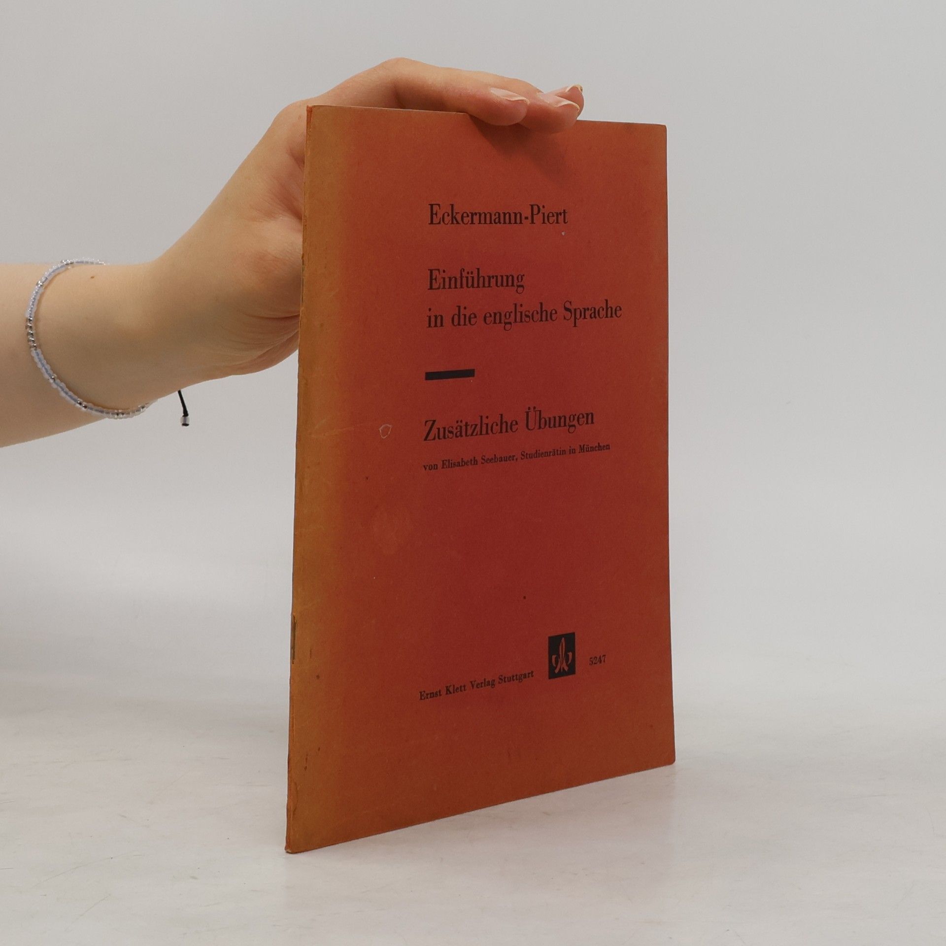 Karl Eckermann Einführung in die Englische Sprache