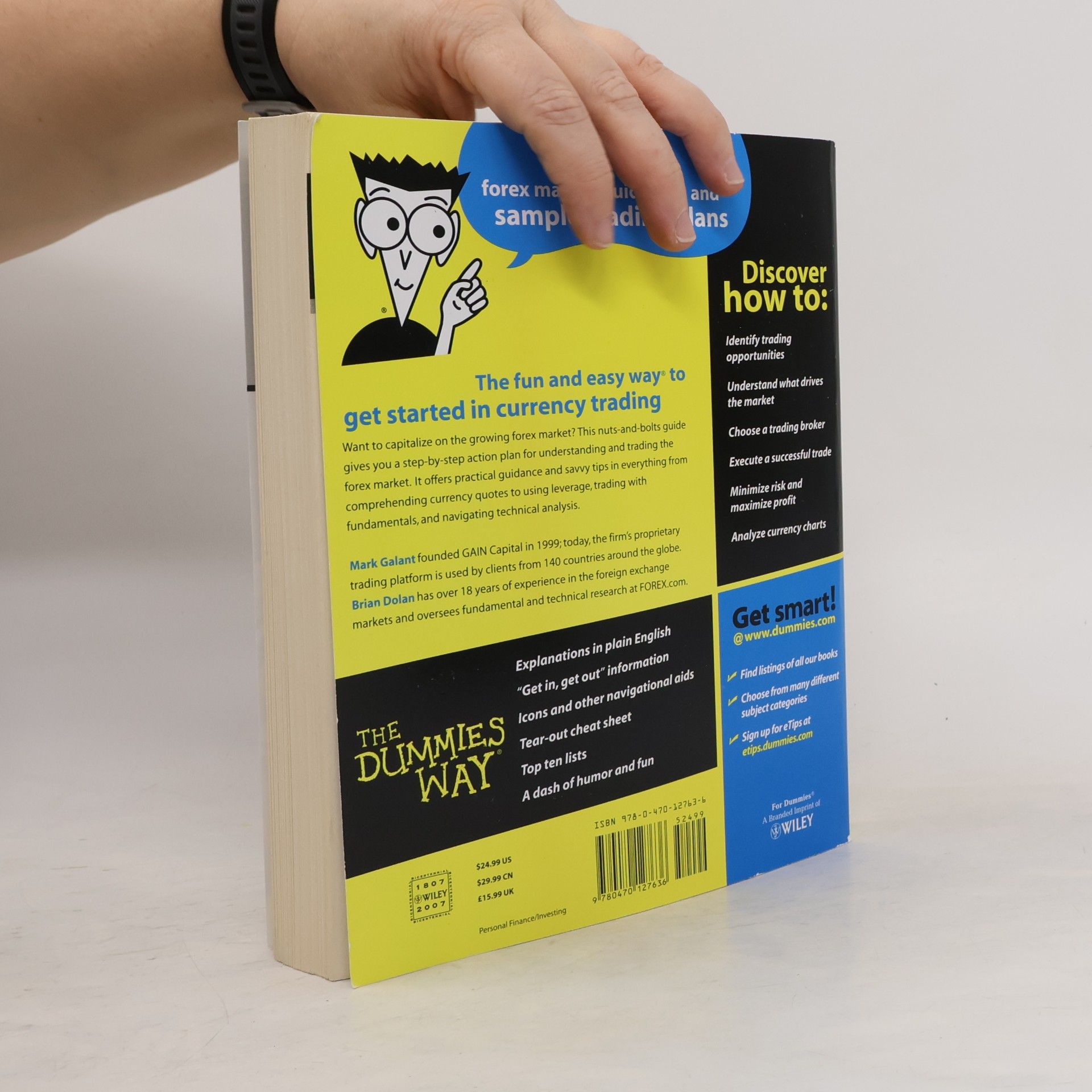 Mark Galant Currency trading for dummies