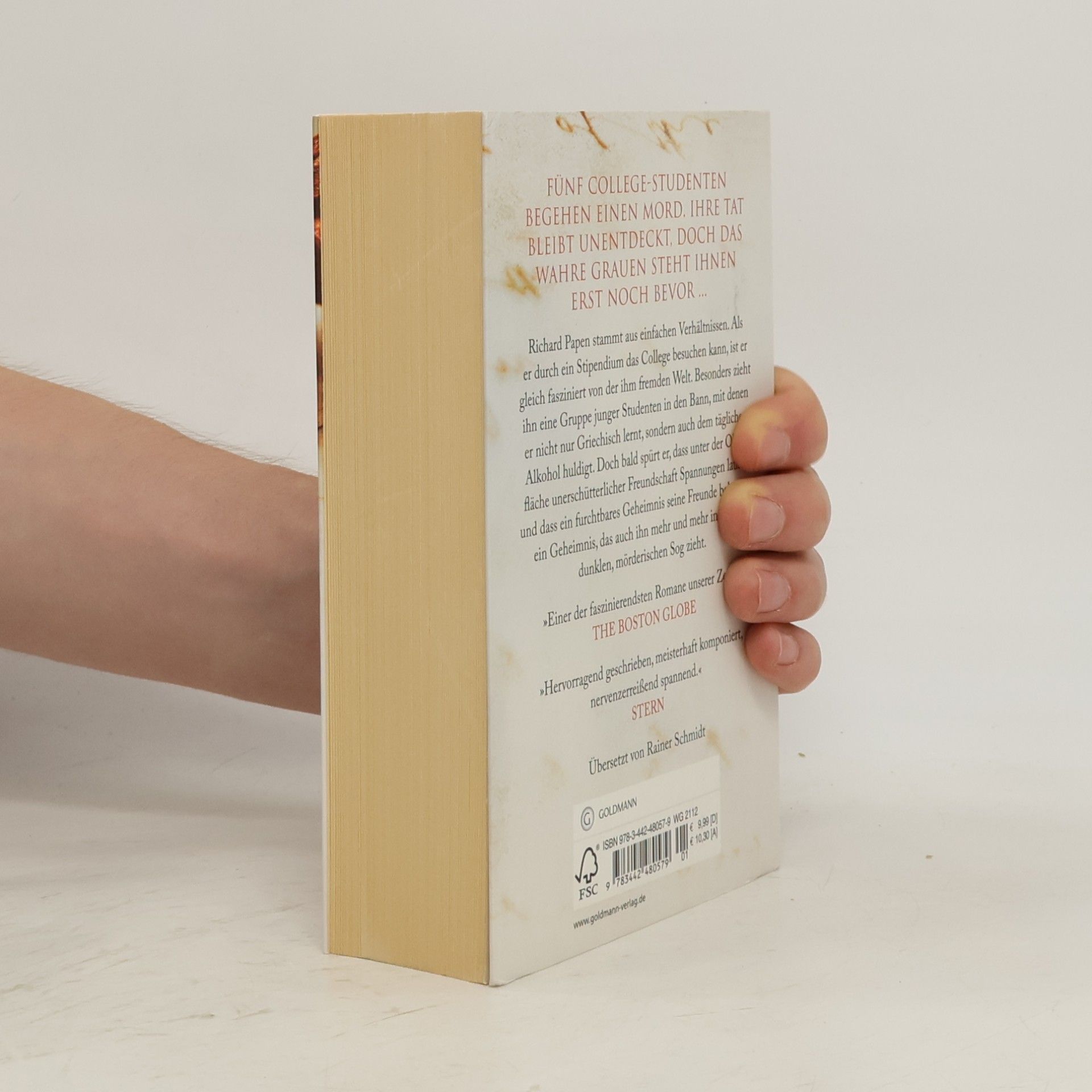 Donna Tartt Die geheime Geschichte