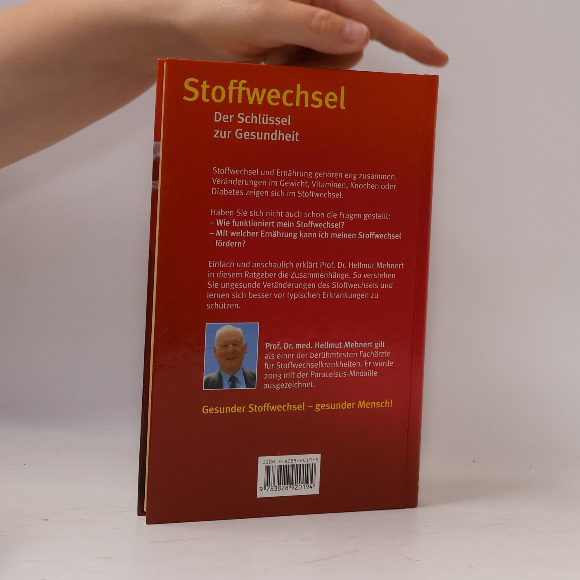 Hellmut Mehnert Stoffwechsel