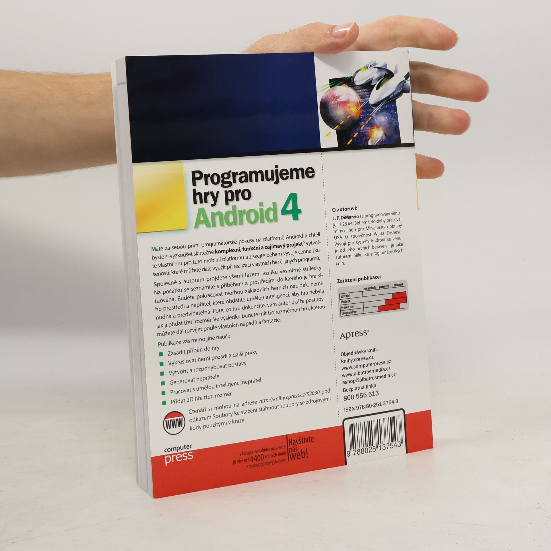 J. F. DiMarzio Programujeme hry pro Android 4