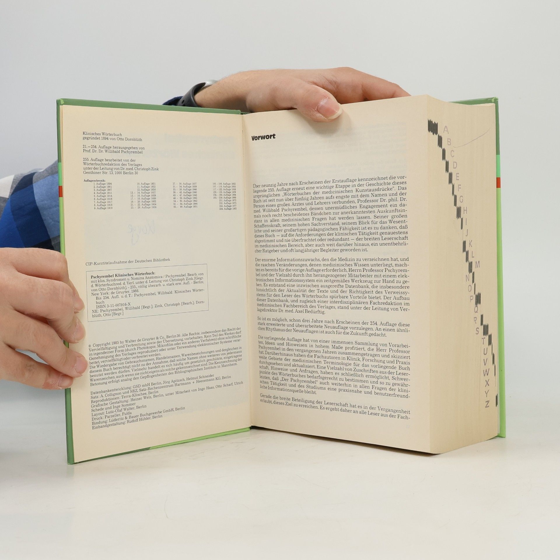Helmut Hildebrandt Pschyrembel Klinisches Wörterbuch