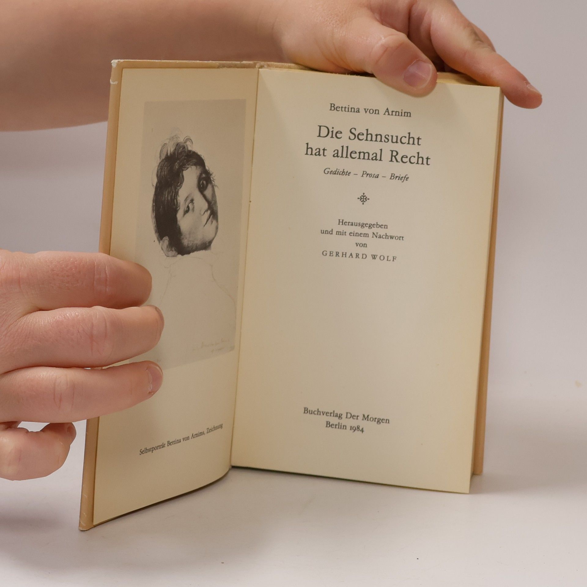 Bettina von Arnim Die Sehnsucht hat allemal Recht