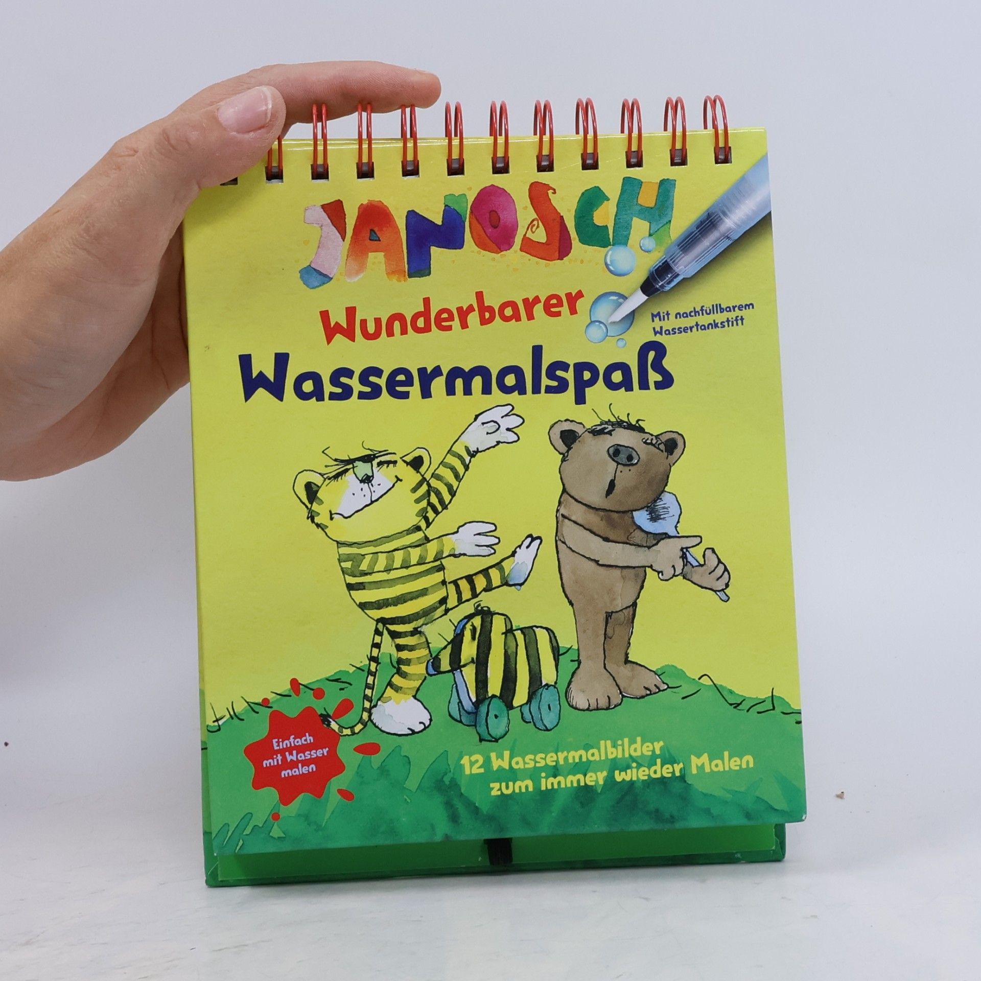 Janosch: Mein traumhaftes Wassermalbuch
