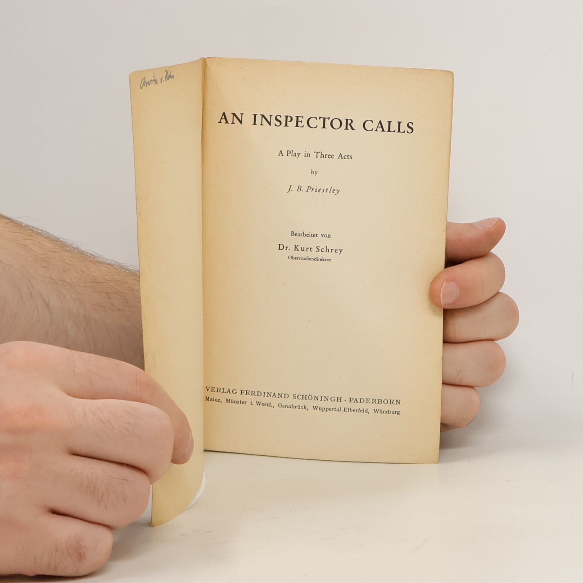 J. B. Priestley An Inspector Calls