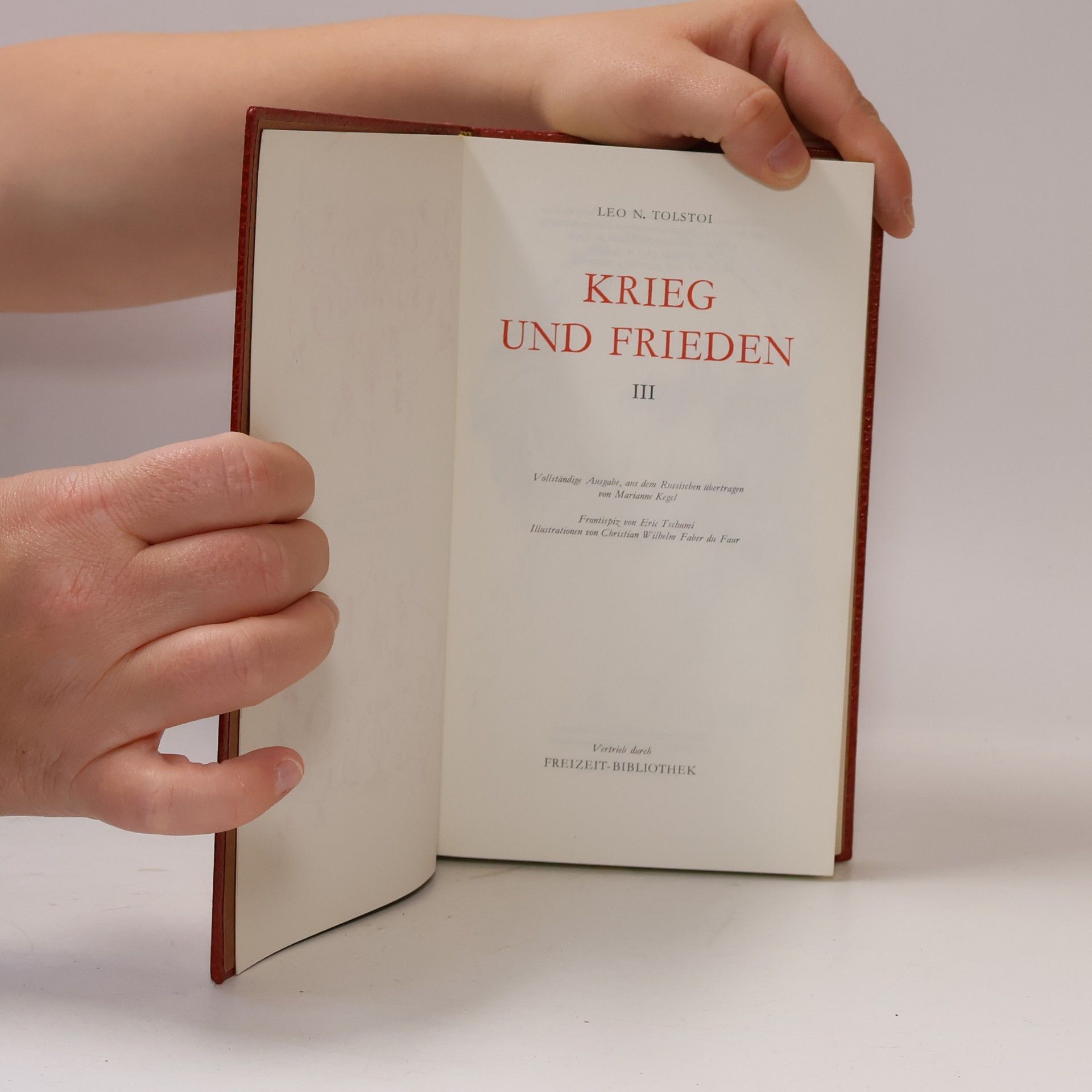 Léon Tolstoï Krieg und Frieden III