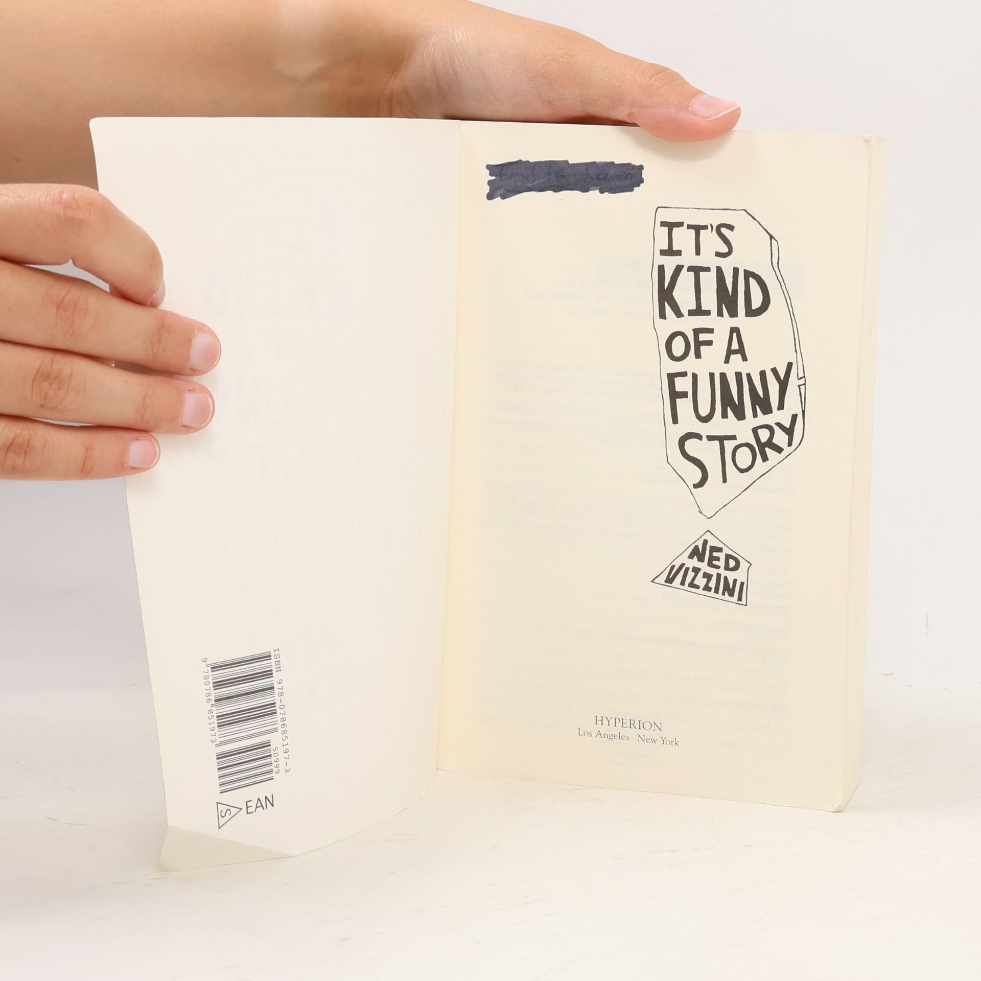 Ned Vizzini It's kind of a funny story