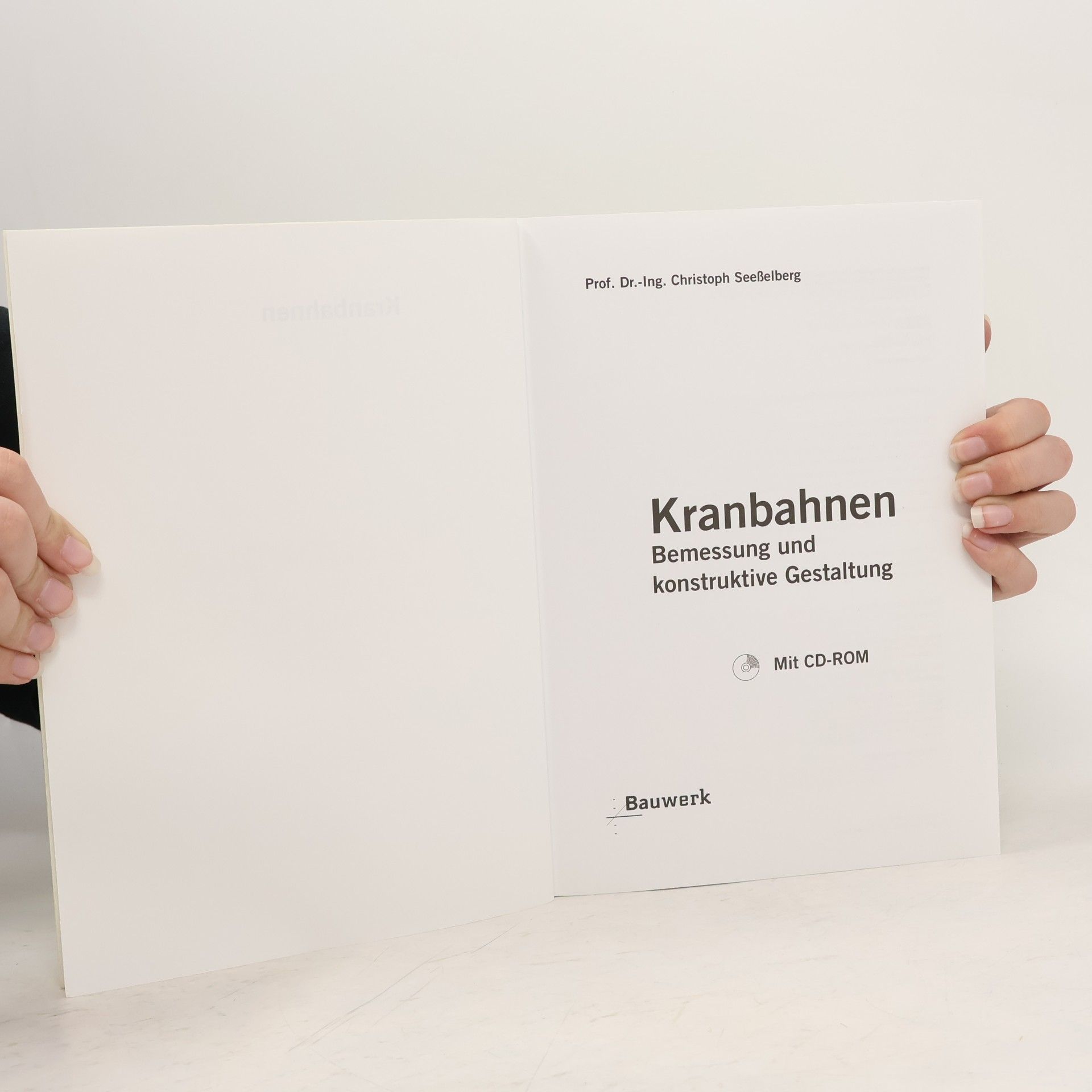 Seeßelberg Kranbahnen - Bemessung und konstruktive Gestaltung - Mit CD-ROM