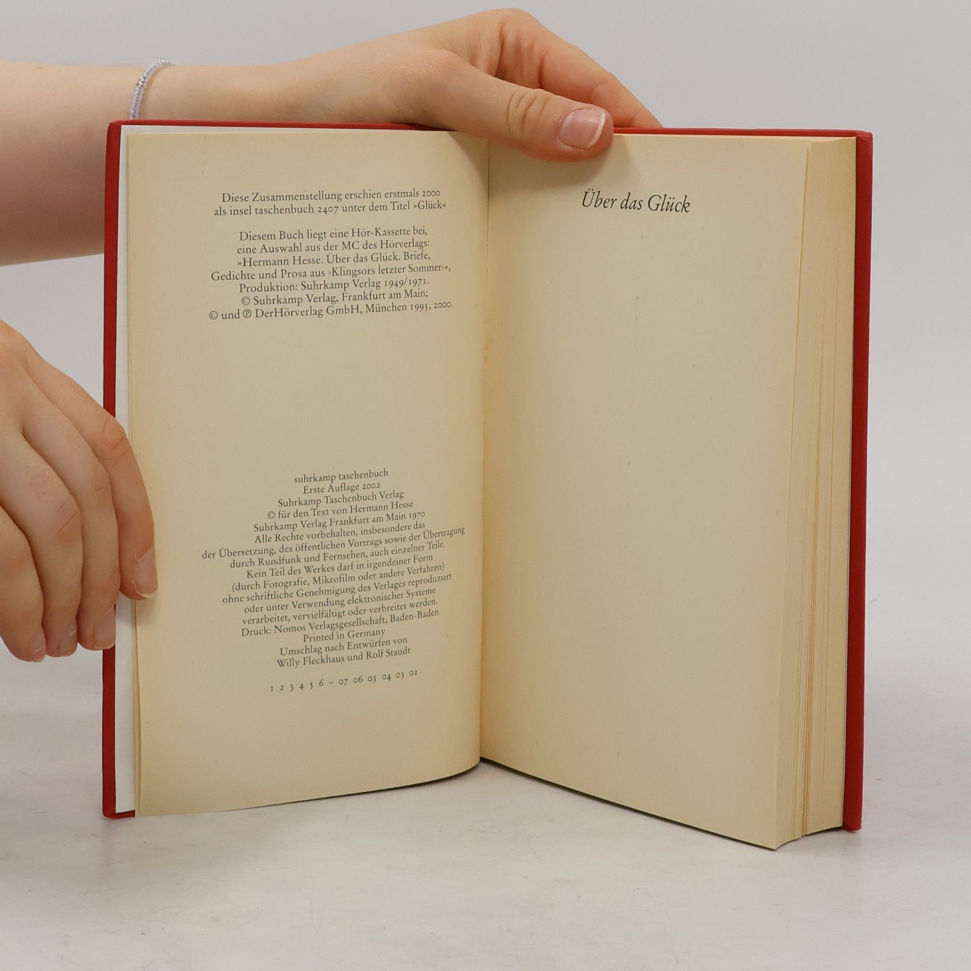 Hermann Hesse Über das Glück