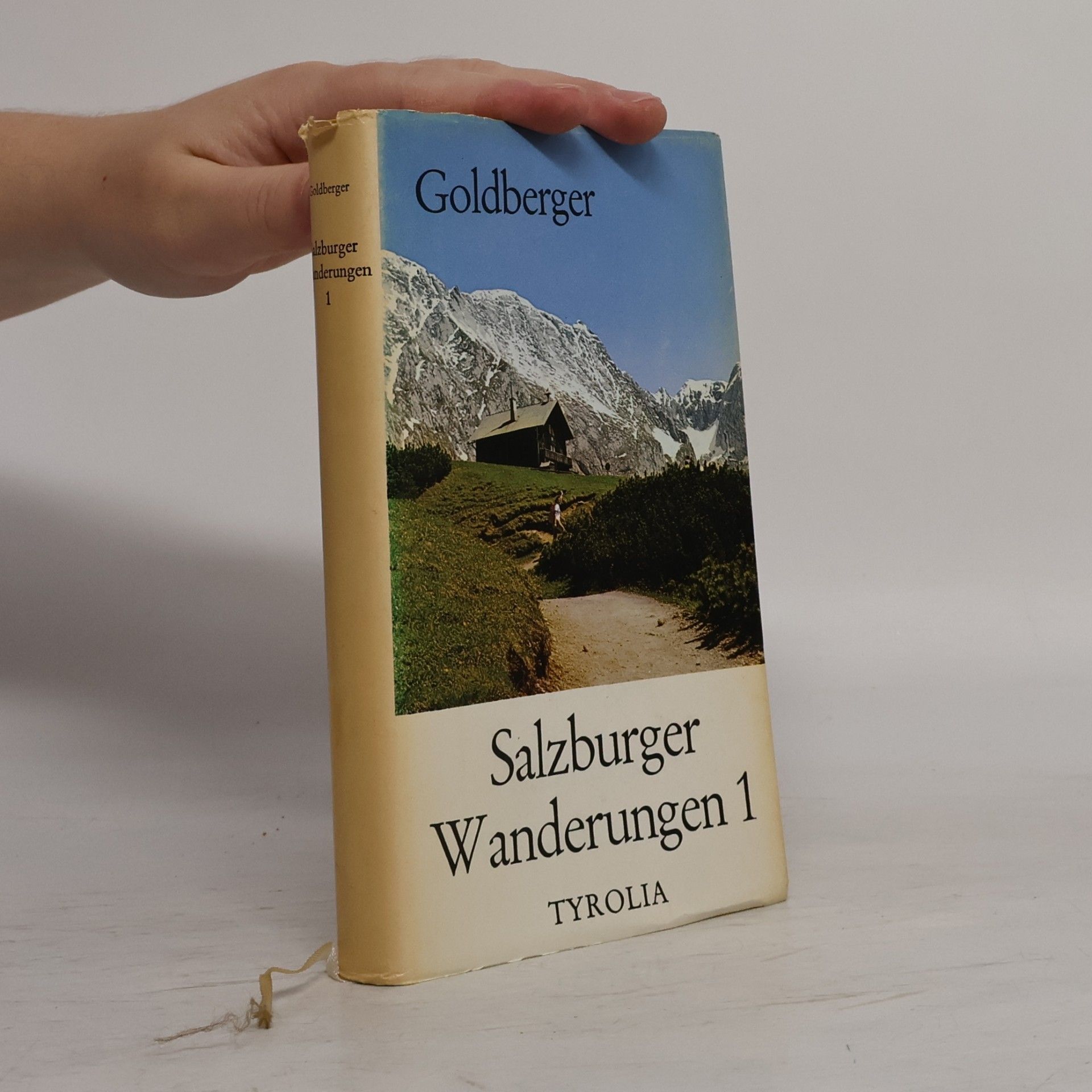 Goldberger Josef Salzburger Wanderungen 1 41 Wanderwege im Flachgau, Tennengau, nördlichen Pongau und Mitterpinzgau mit 41 Kartenskizzen, 16 Kunstdruckbildern u. Karte