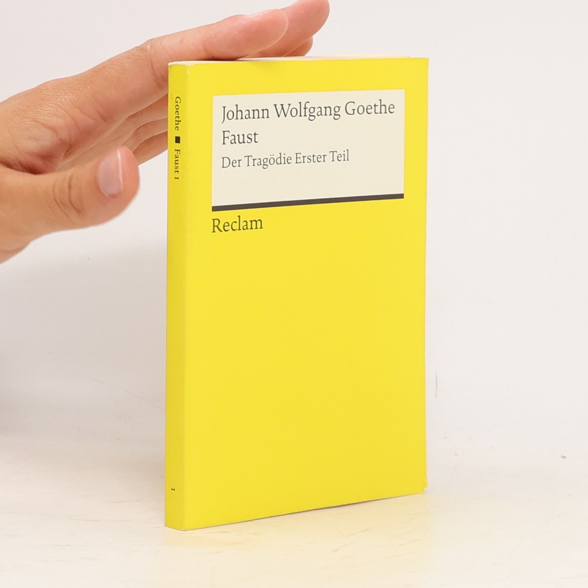 Johann Wolfgang von Goethe Faust : der Tragödie Erster teil