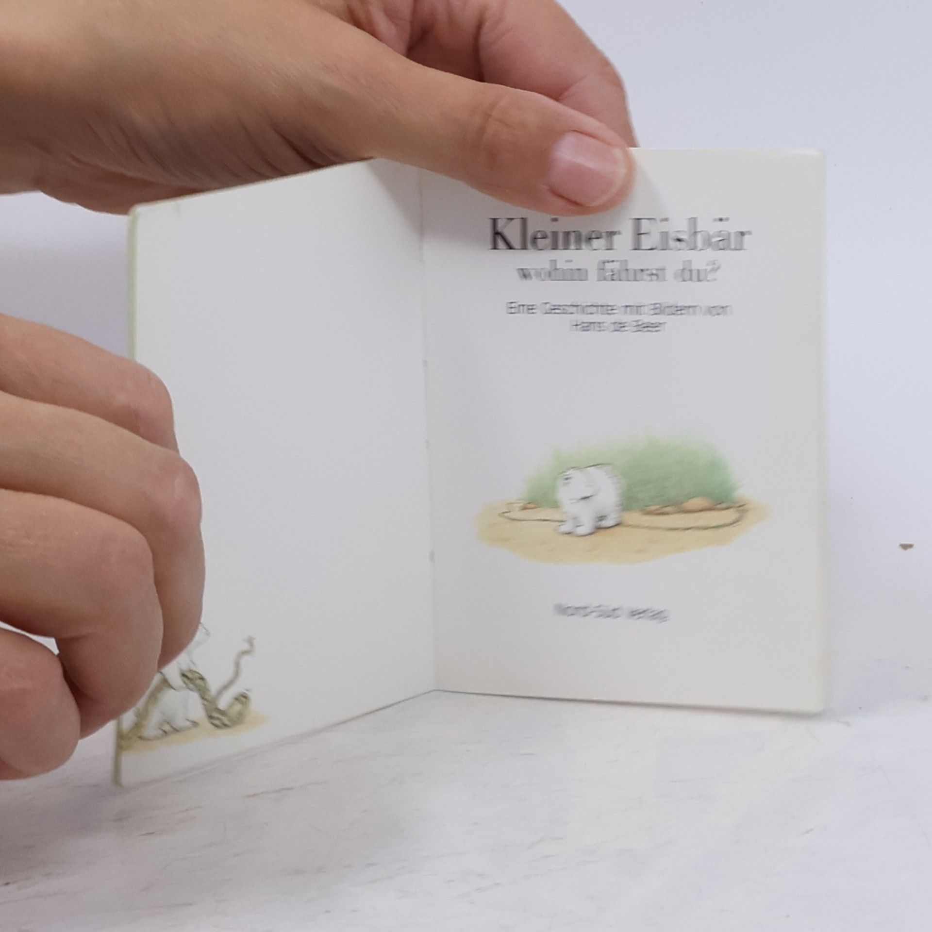 Hans de Beer Kleiner Eisbär wohin fährst du?