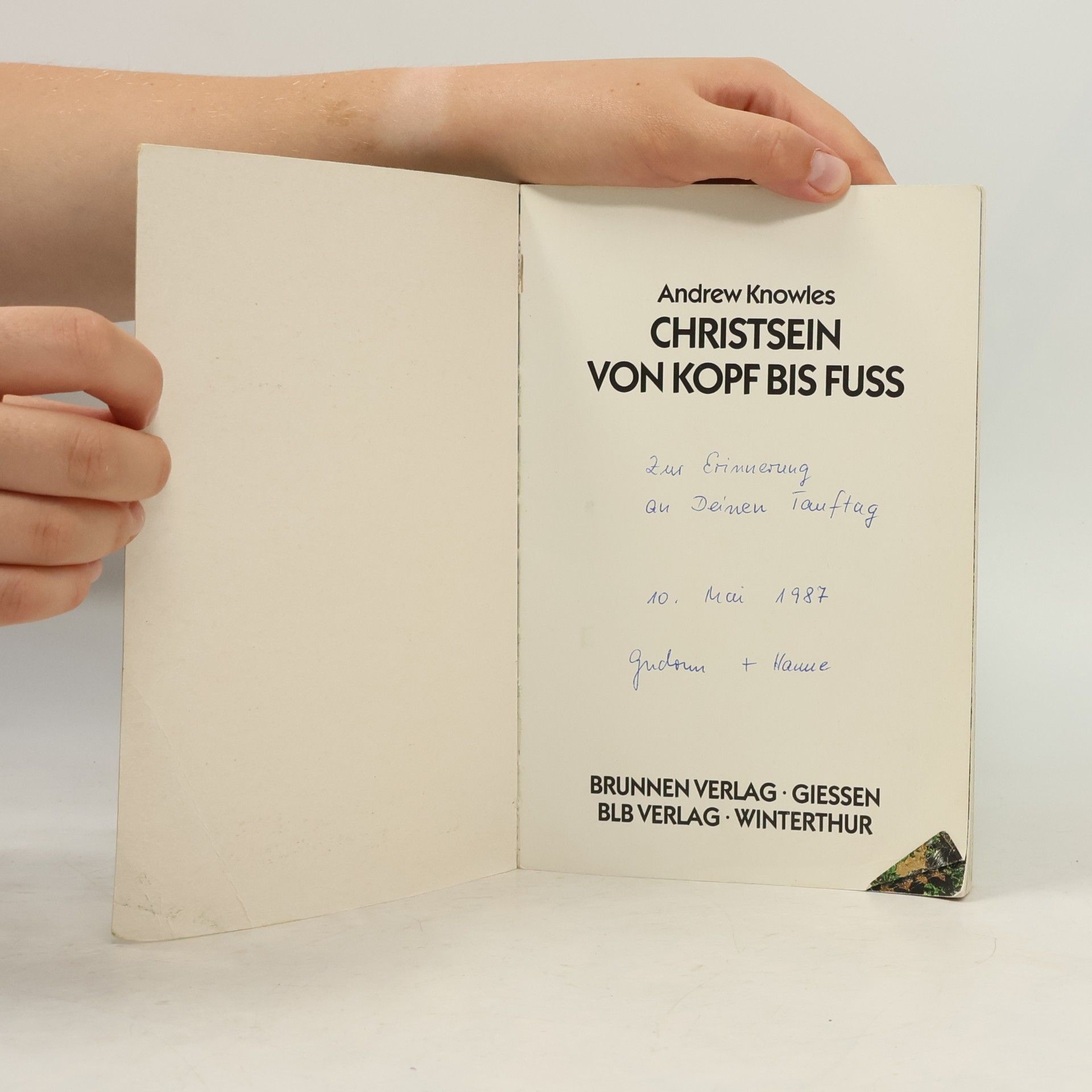 Andrew Knowles Christsein von Kopf bis Fuss