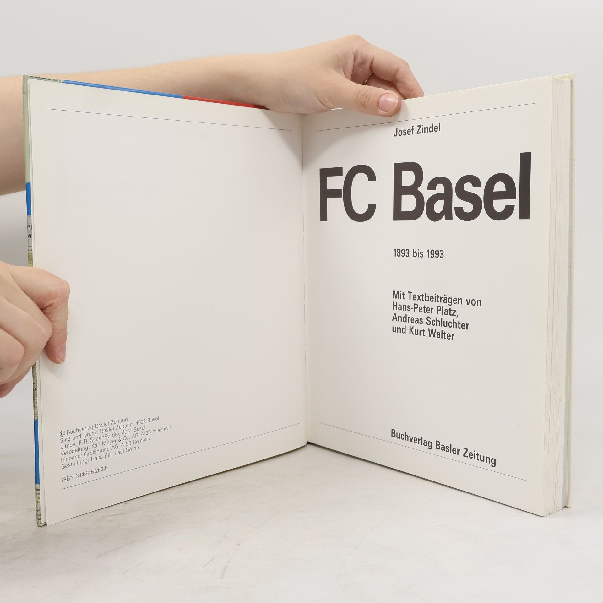 Josef Zindel FC Basel