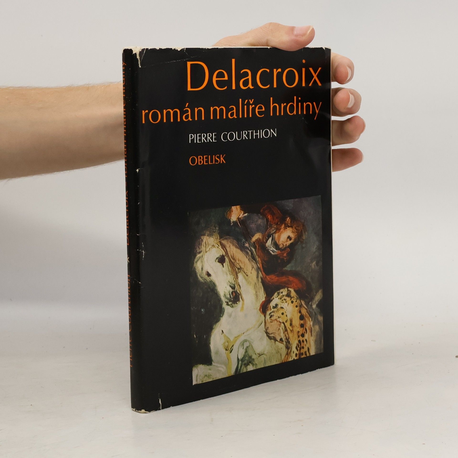 Pierre Courthion Delacroix. Román malíře hrdiny