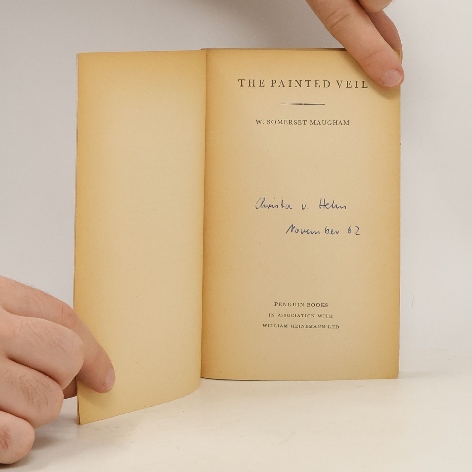 William Somerset Maugham The Painted Veil