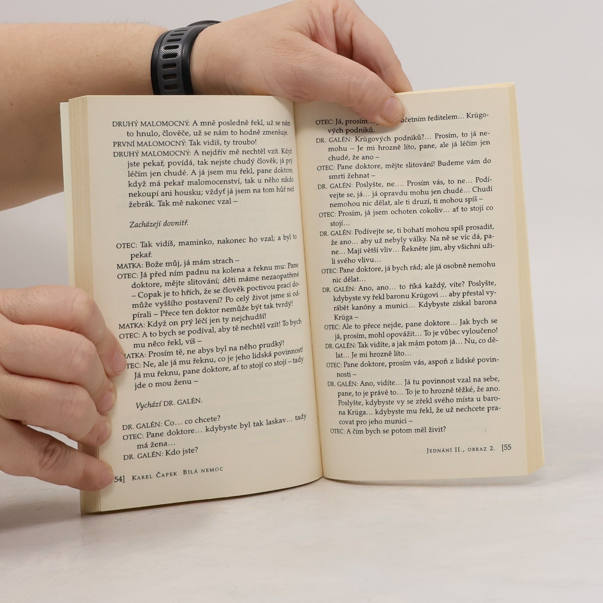 Karel Čapek Bílá nemoc : drama o třech aktech ve 14 obrazech