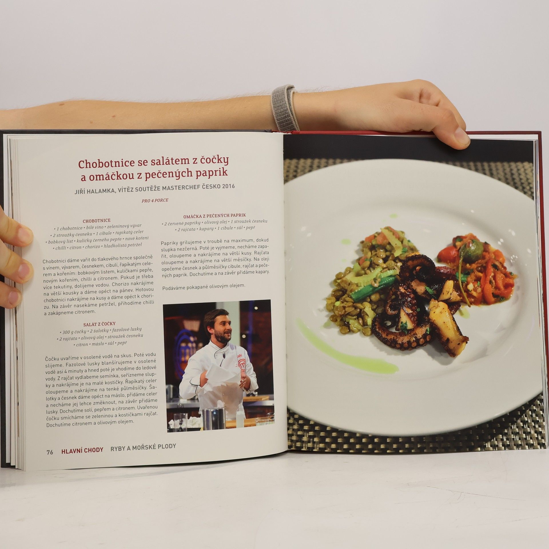 Various authors MasterChef Česko. Kniha receptů