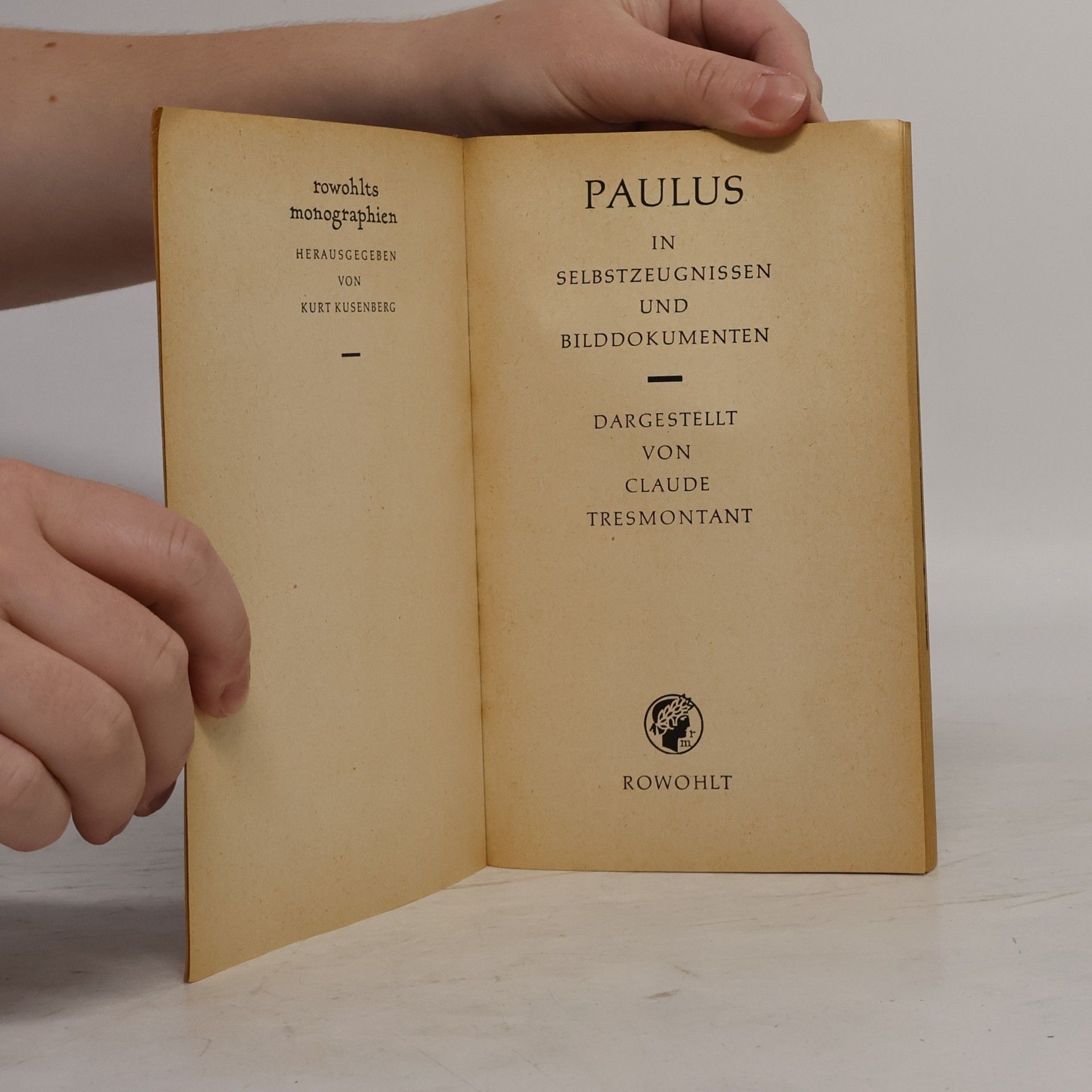 Claude Tresmontant Rowohlts Monographien 23. Paulus